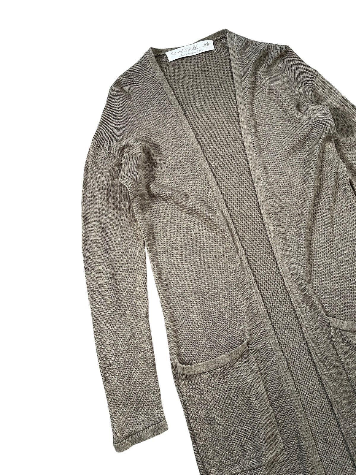 GOA Vintage G.O.A Knit Long Cardigan Size M / US 6-8 / IT 42-44 - 4 Thumbnail