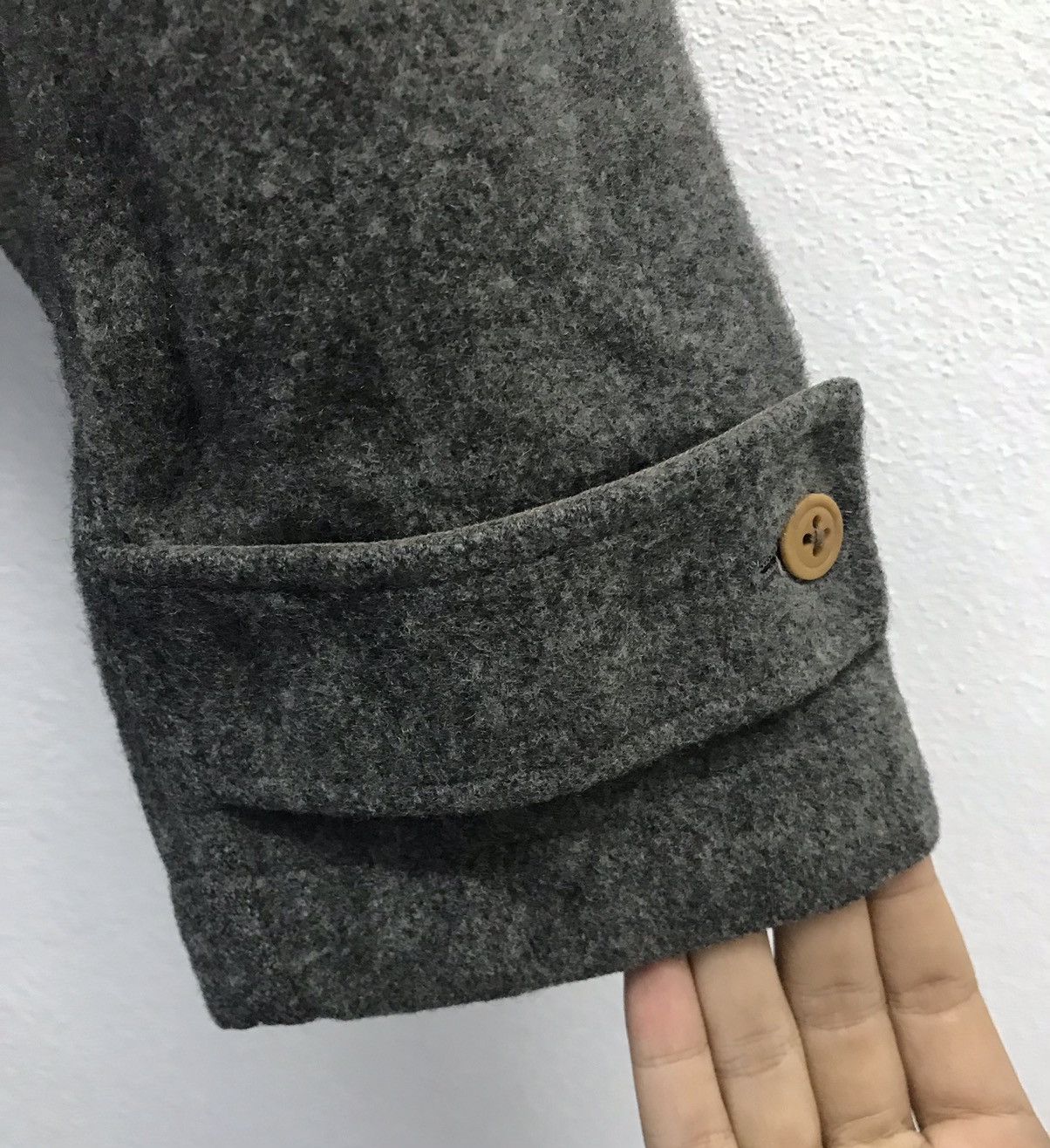 Ralph Lauren × Vintage Vintage Ralph Lauren Long Jacket Coat HOODIE Size US L / EU 52-54 / 3 - 7 Thumbnail