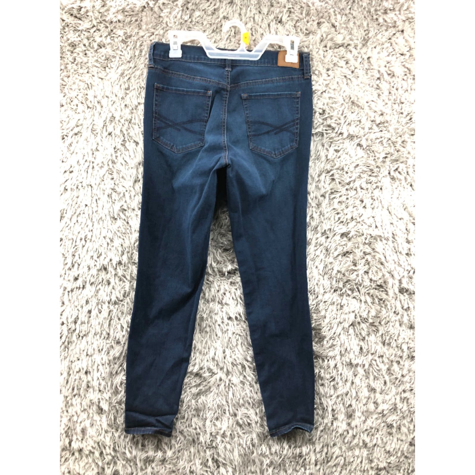 Vintage Aéropostale High Rise Skinny Jeans Women 8 Dark Wash Blue Denim Size 30" / US 8 / IT 44 - 5 Thumbnail