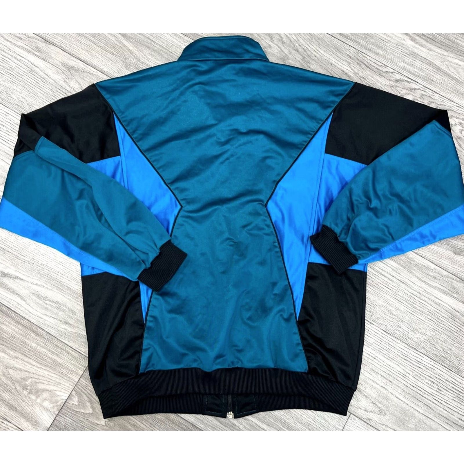 Nike VINTAGE Nike Track Jacket Men L Blue Jacket Mens Track Jacket L Nike Blue Vintage Size US L / EU 52-54 / 3 - 2 Thumbnail