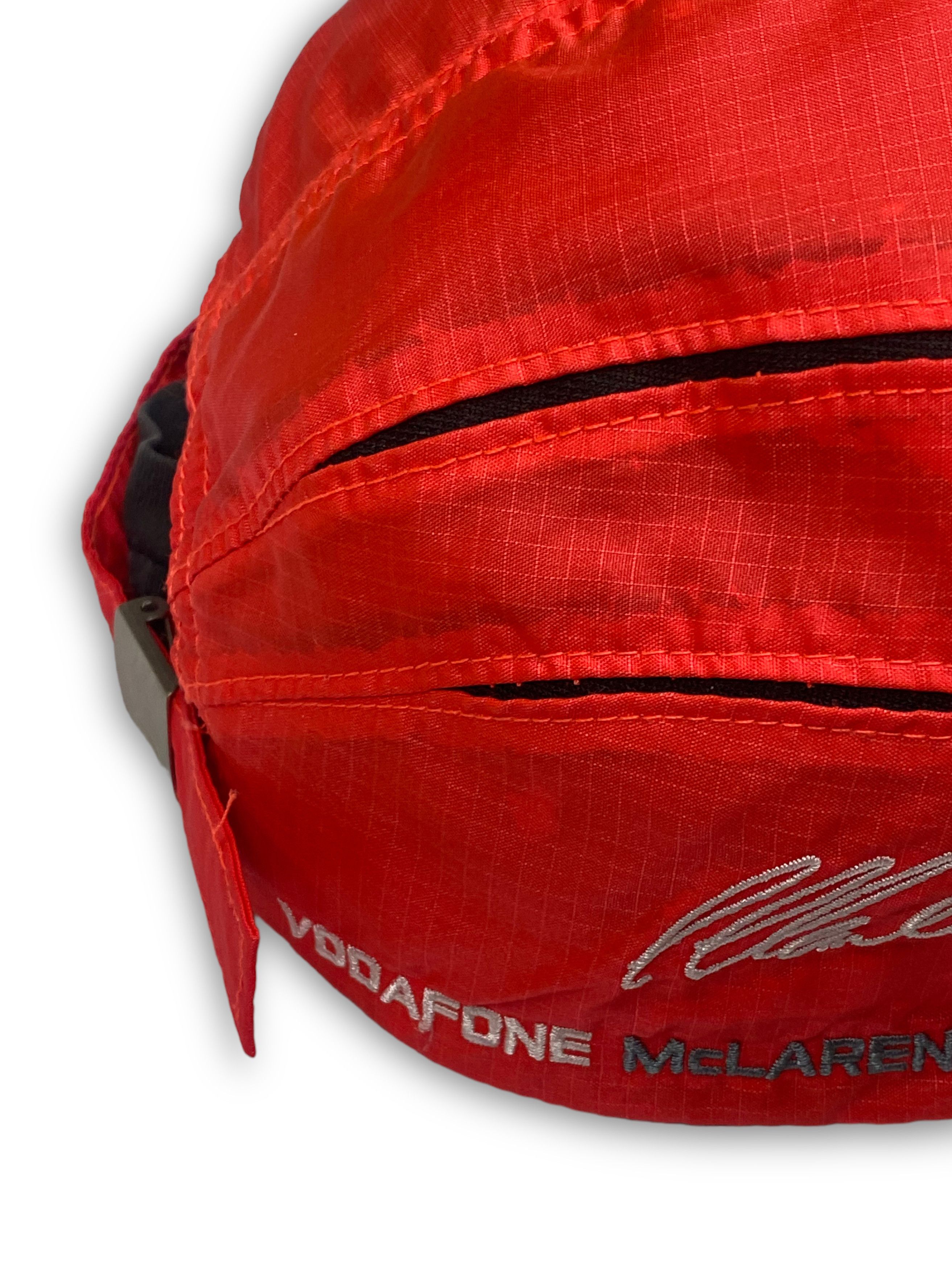 Mercedes-Benz Vintage MERCEDES MCLAREN Red Nylon Shell 5-Panel Cap M562 Size ONE SIZE - 9 Thumbnail