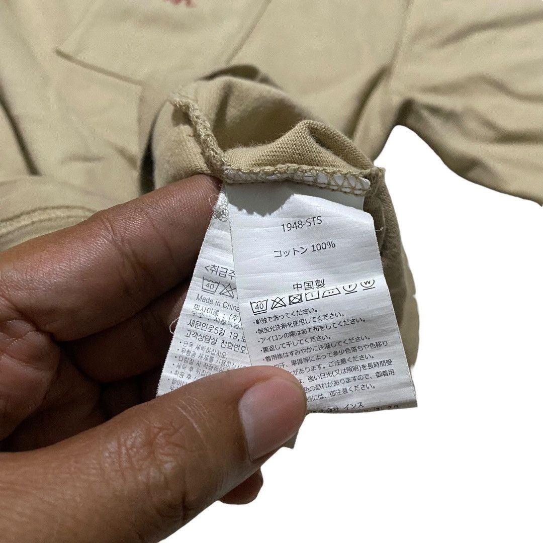 Gramicci Gramicci one point pocket light brown tee Size US L / EU 52-54 / 3 - 5 Thumbnail