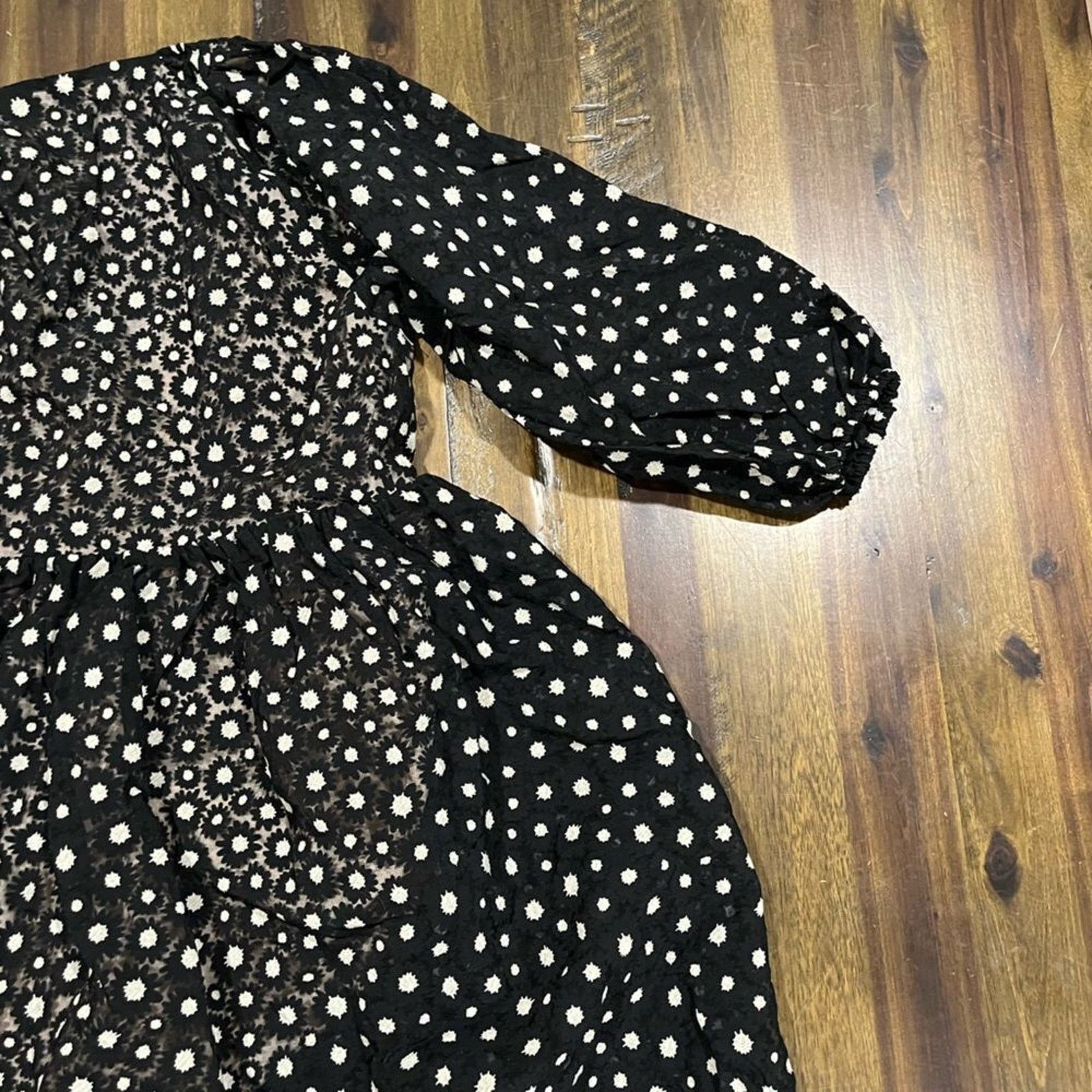 Vintage Sunday Best Aritzia Bonita Mini Babydoll Dress - Size XXS Size XS / US 0-2 / IT 36-38 - 10 Thumbnail