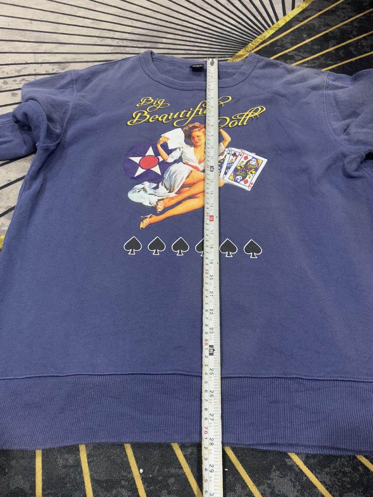 Avirex × Vintage VINTAGE!! Sweatshirt AVIREX Big Beautiful Doll Size US XL / EU 56 / 4 - 7 Thumbnail