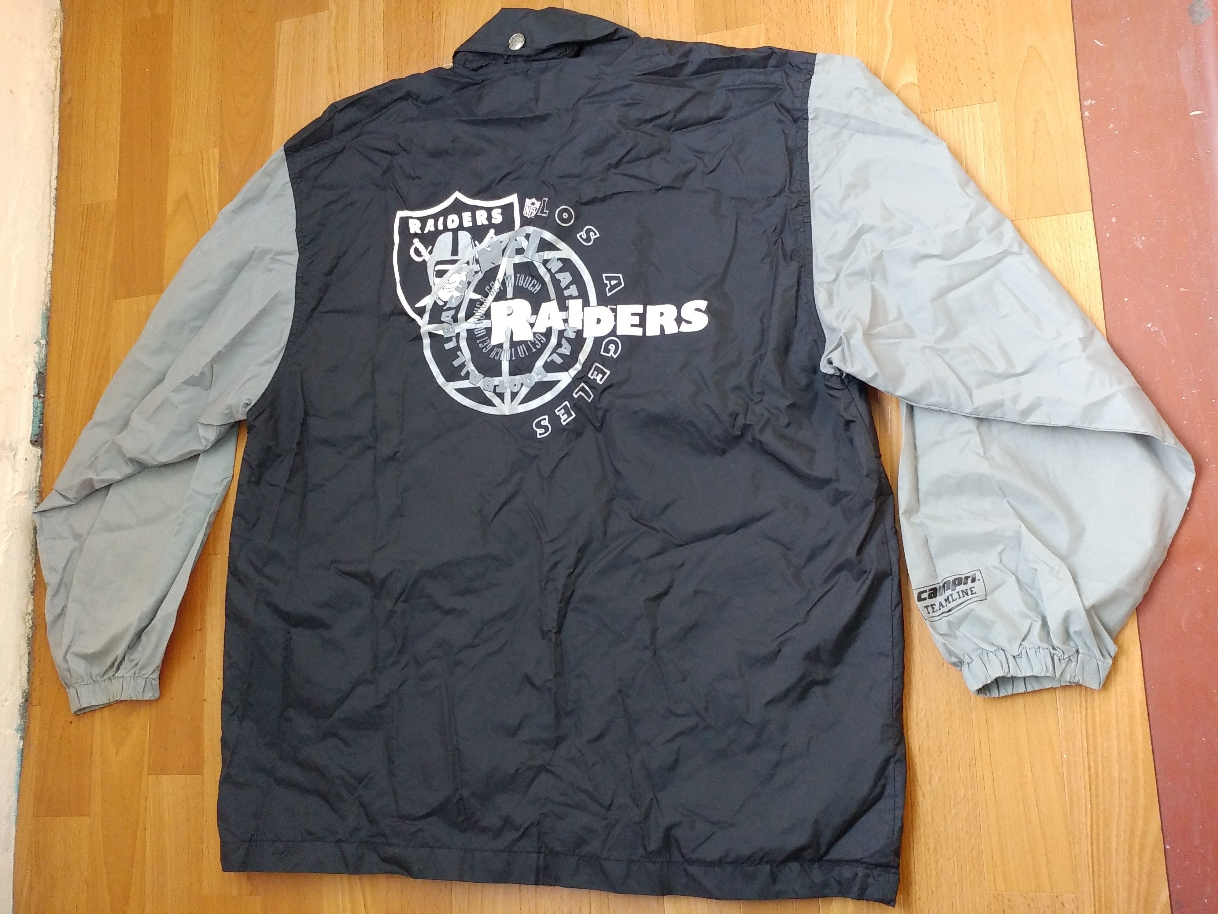 NFL Los Angeles Raiders jacket Campri Teamline Oakland vintage L Size US L / EU 52-54 / 3 - 4 Thumbnail