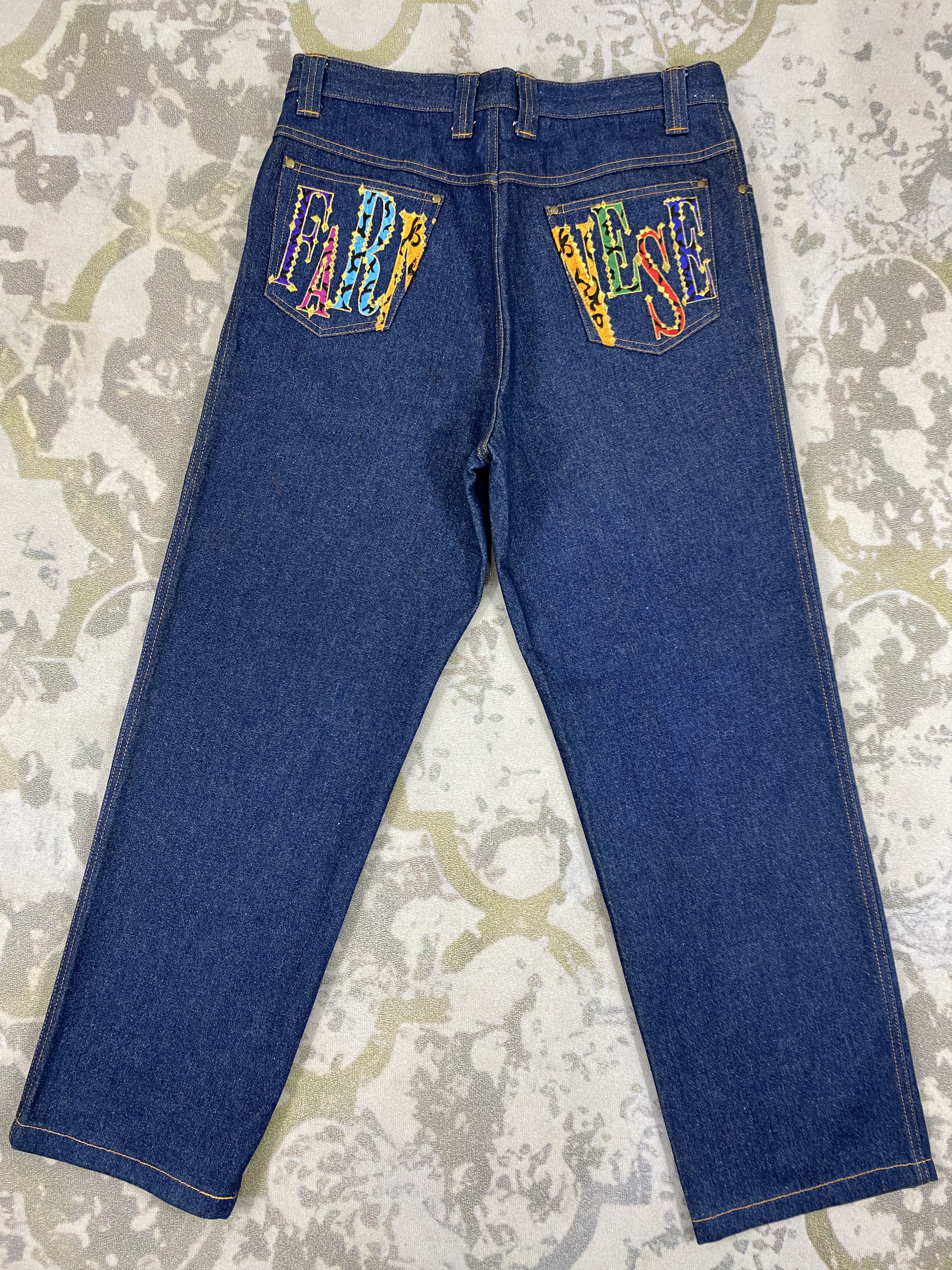 Japanese Brand Vintage Farnese Japanese Brand Denim 34x28.5 -JN010 Size US 34 / EU 50 - 1 Thumbnail
