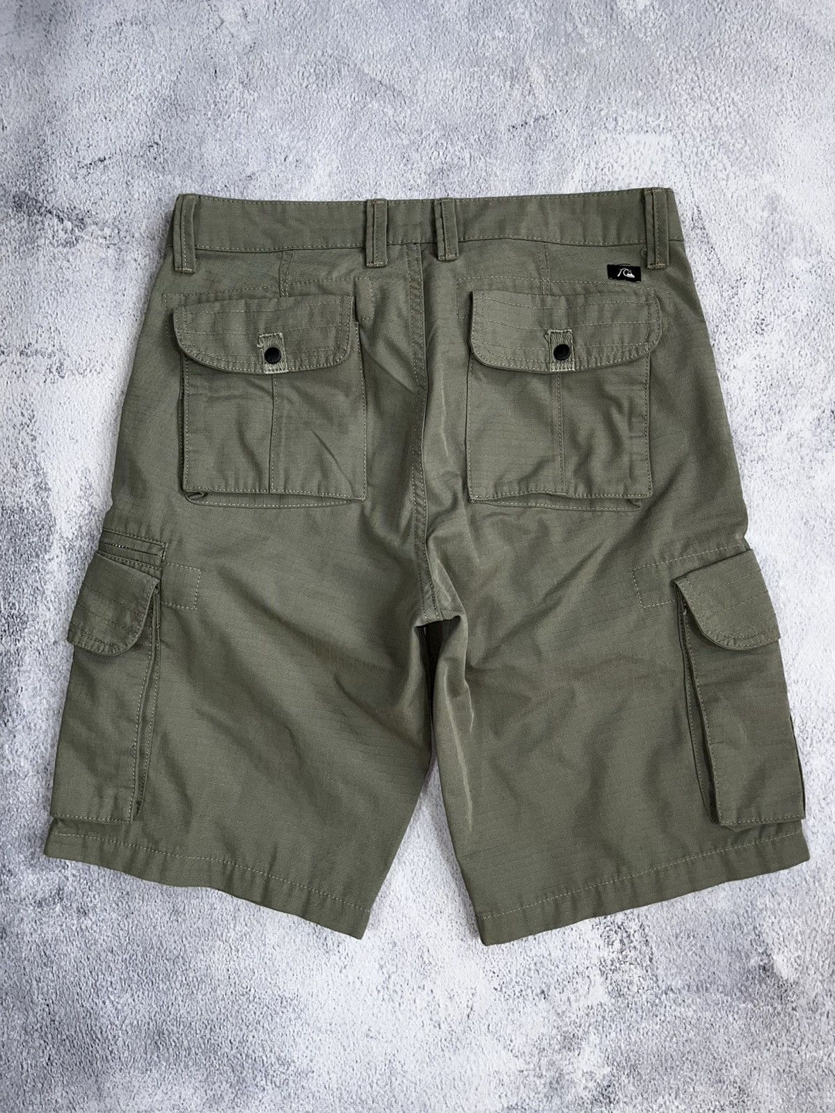 Quiksilver Vintage Y2K Quiksilver cargo shorts Rap Japanese size M Size US 32 / EU 48 - 6 Thumbnail