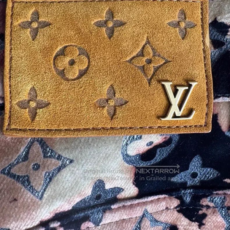 Louis Vuitton Louis Vuitton Fired Cloud Flocked Old Flower Jeans Size US 31 - 7 Thumbnail
