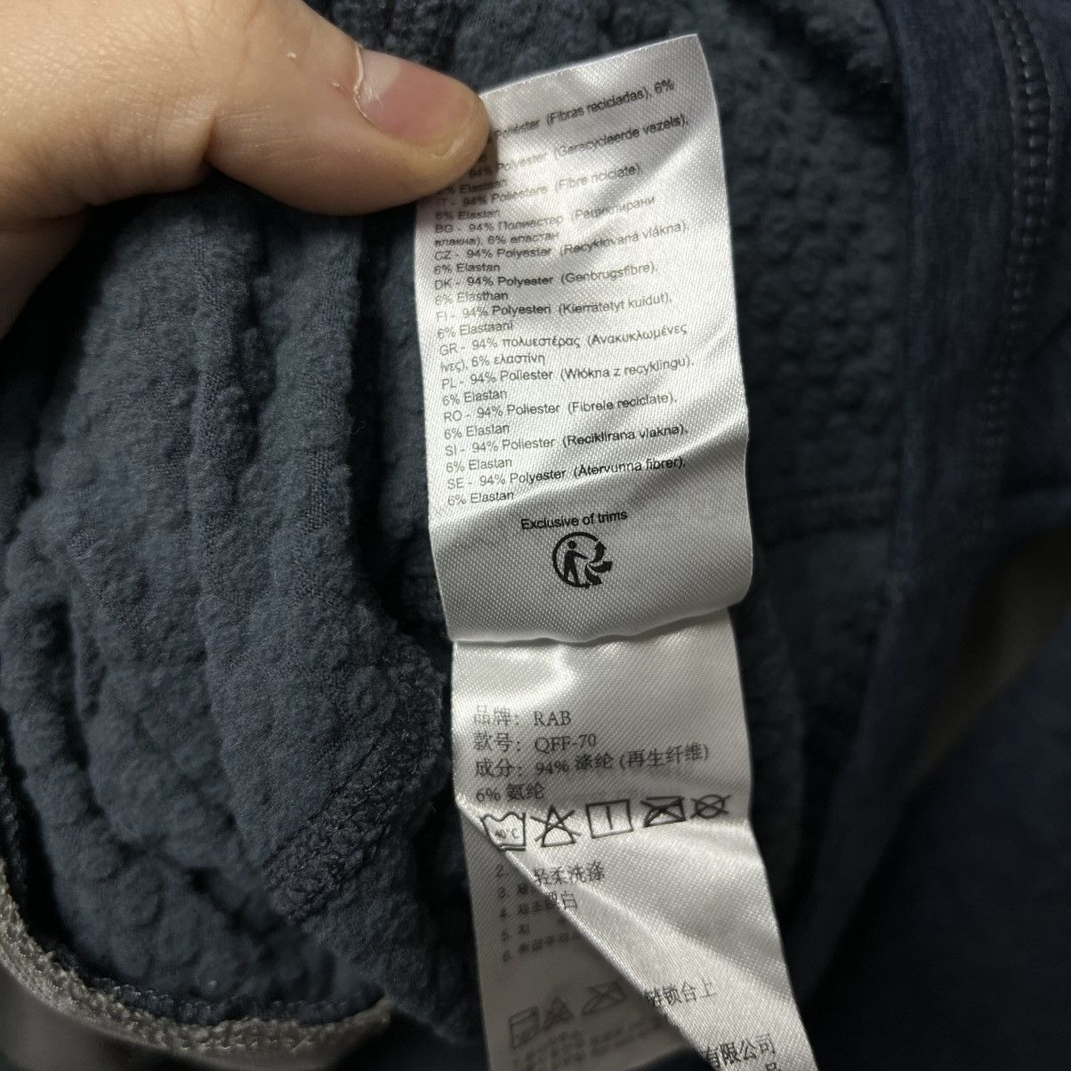 Rab Rab Fleece Nexus Jacket Men's Full Zip Hoodie Size XXL Size US XXL / EU 58 / 5 - 13 Thumbnail
