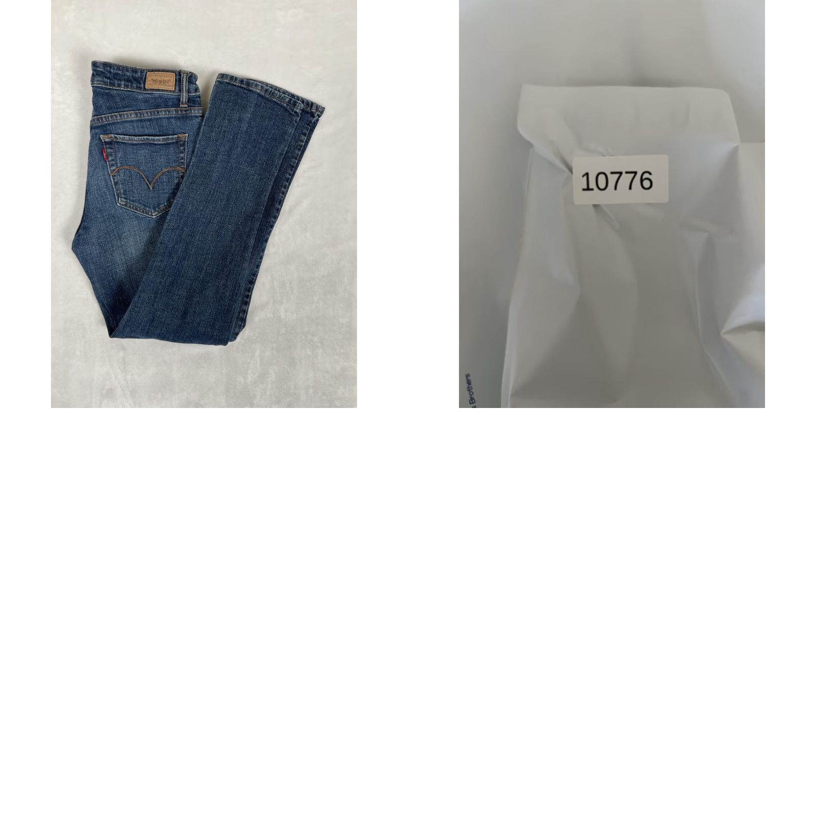 Levi's Levi's Mid Rise Skinny Jeans Womens 10 Blue Medium Wash Denim Slim Stretch Pocketed 5-Pocket Classic Zip Womens Size 32" / US 10 / IT 46 - 8 Thumbnail