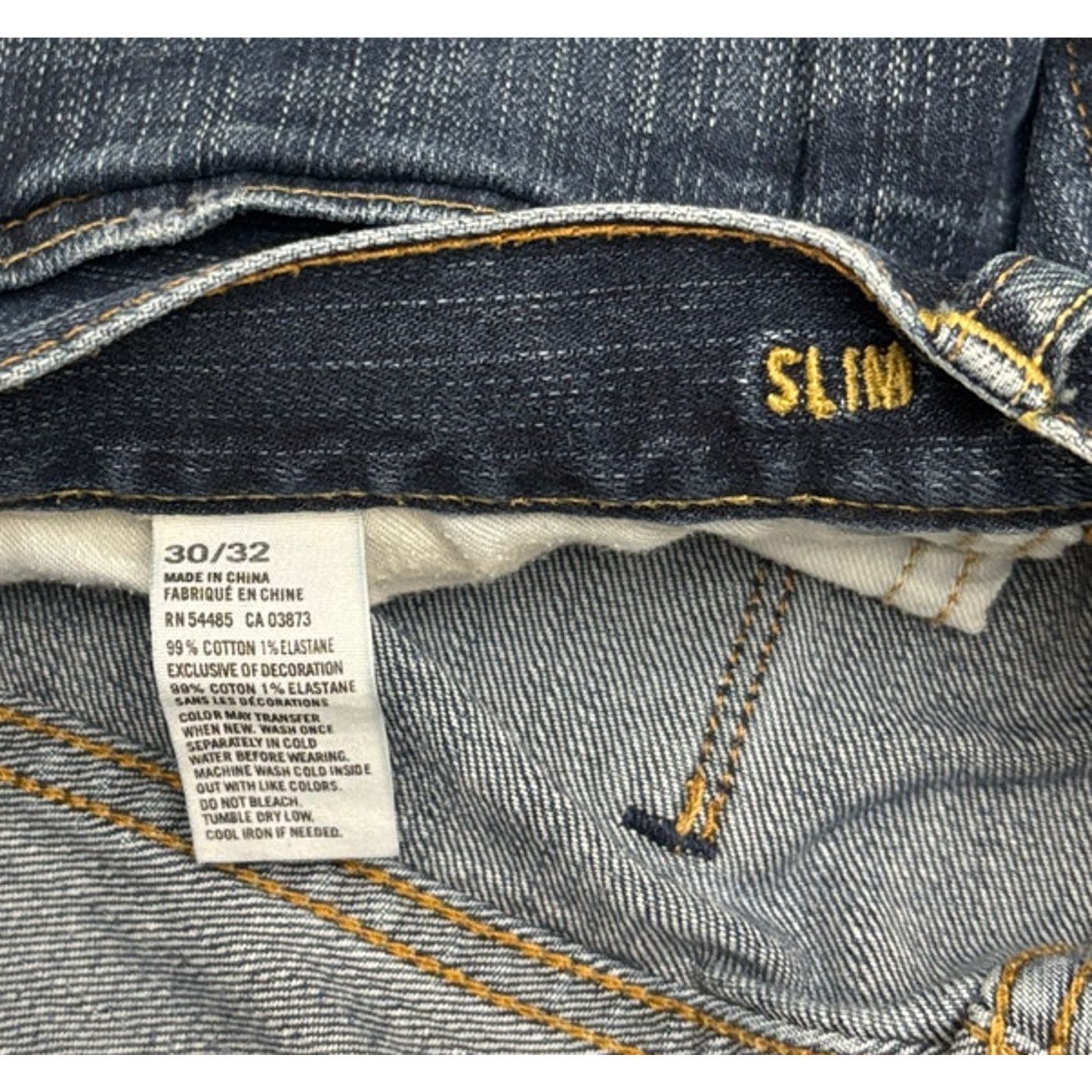 American Eagle Outfitters AMERICAN EAGLE Women’s 30x30 Distressed Slim Fit Jeans Size 30" / US 8 / IT 44 - 8 Thumbnail