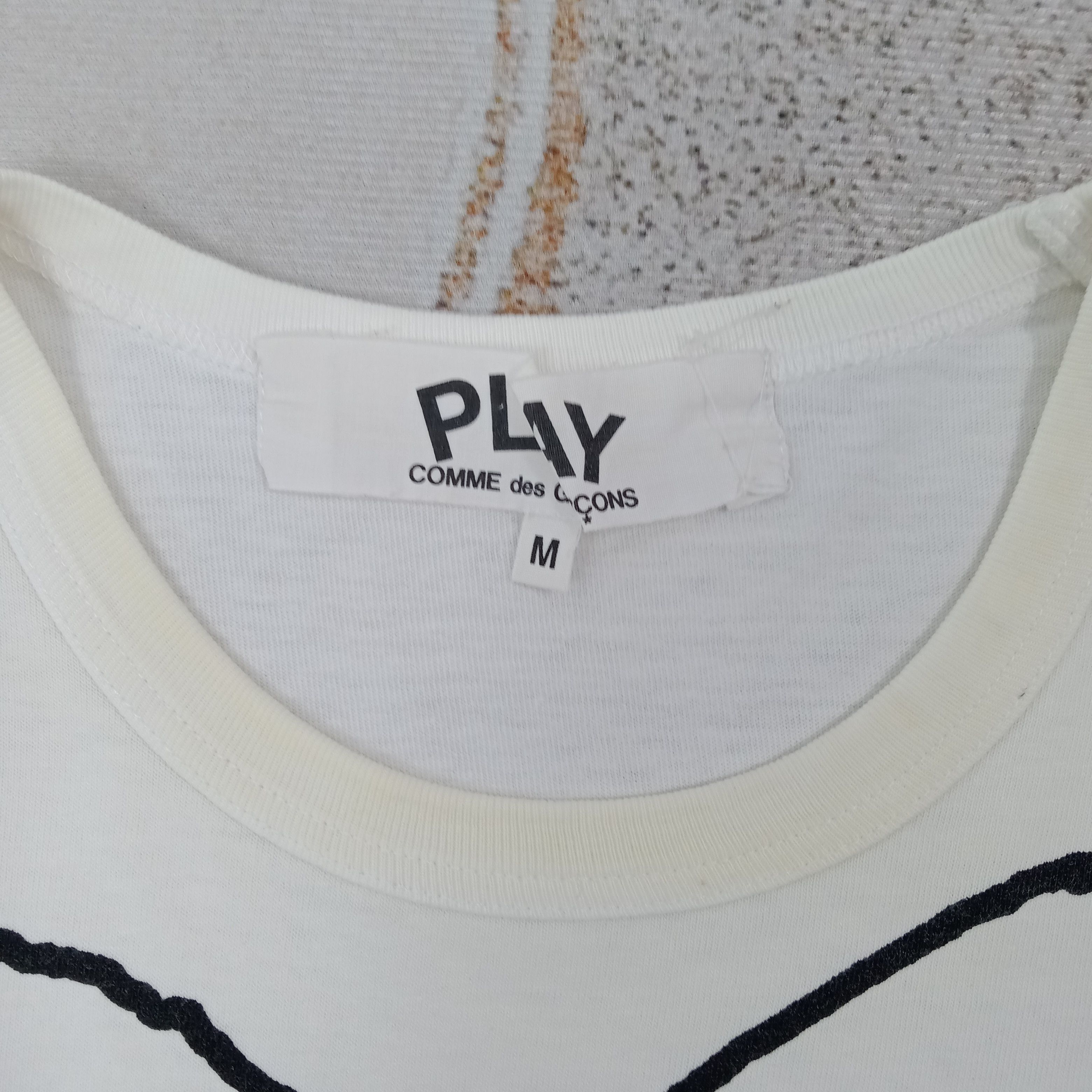 Comme des Garcons PLAY Comme Des Garcons Play Japanese Tshirt C267N31 Size US M / EU 48-50 / 2 - 3 Thumbnail
