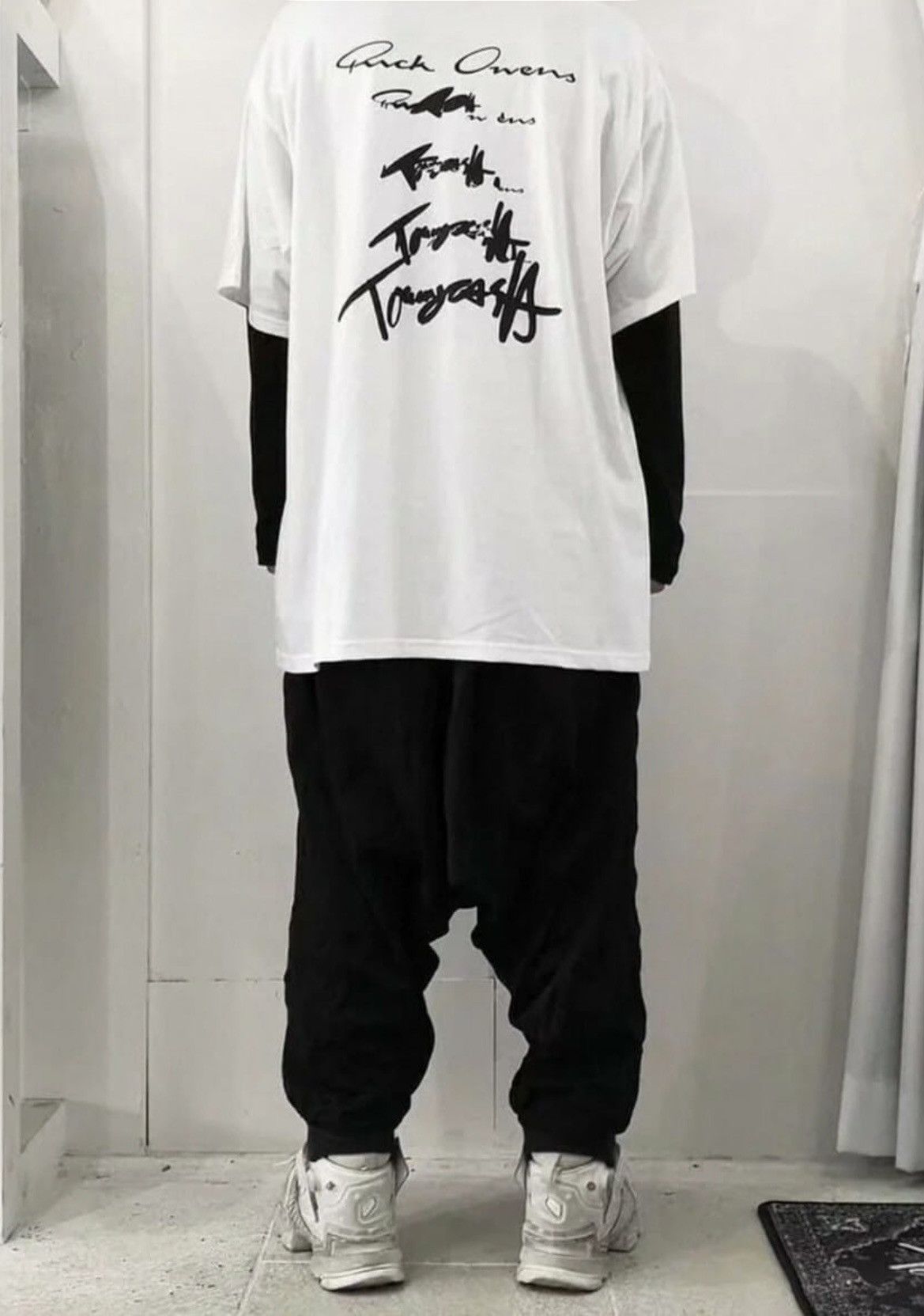 Rick Owens Drkshdw Rick Owens x Tommy Cash Tee Size US XL / EU 56 / 4 - 1 Thumbnail