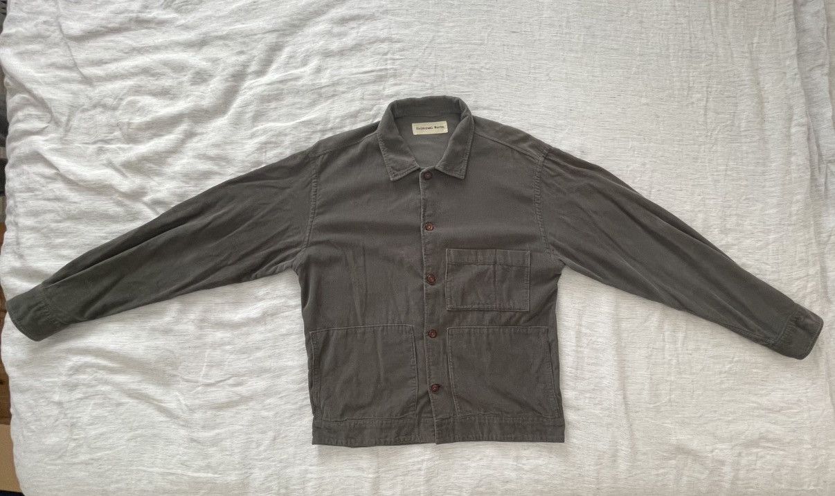 Universal Works Universal Works Corduroy Chore Jacket Grey Medium Size US M / EU 48-50 / 2 - 3 Thumbnail