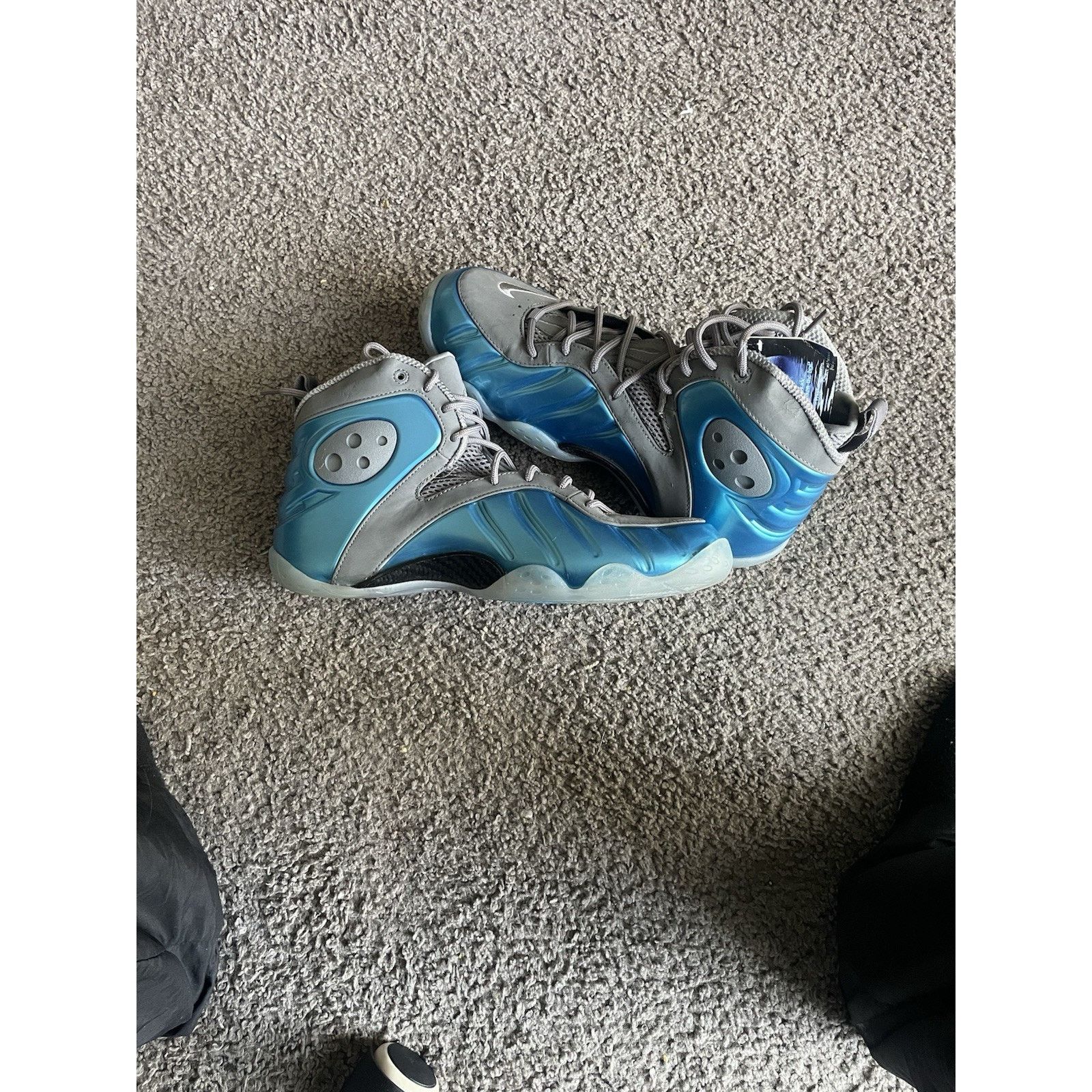 Nike Size 11- RARE Nike Zoom Rookie Dynamic Blue Cool Gray White Size US 11 / EU 44 - 3 Thumbnail