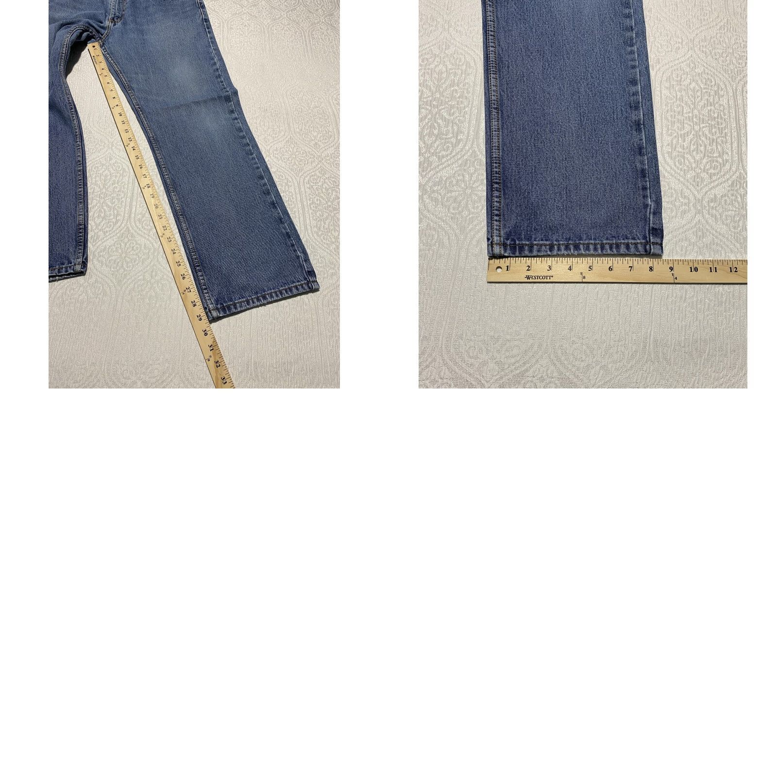 Levi's VINTAGE Levi's Jeans Mens 36x30 Blue Denim Medium Wash Straight Leg 5-Pocket Red Tab 501 Regular Mens Size US 36 / EU 52 - 8 Thumbnail