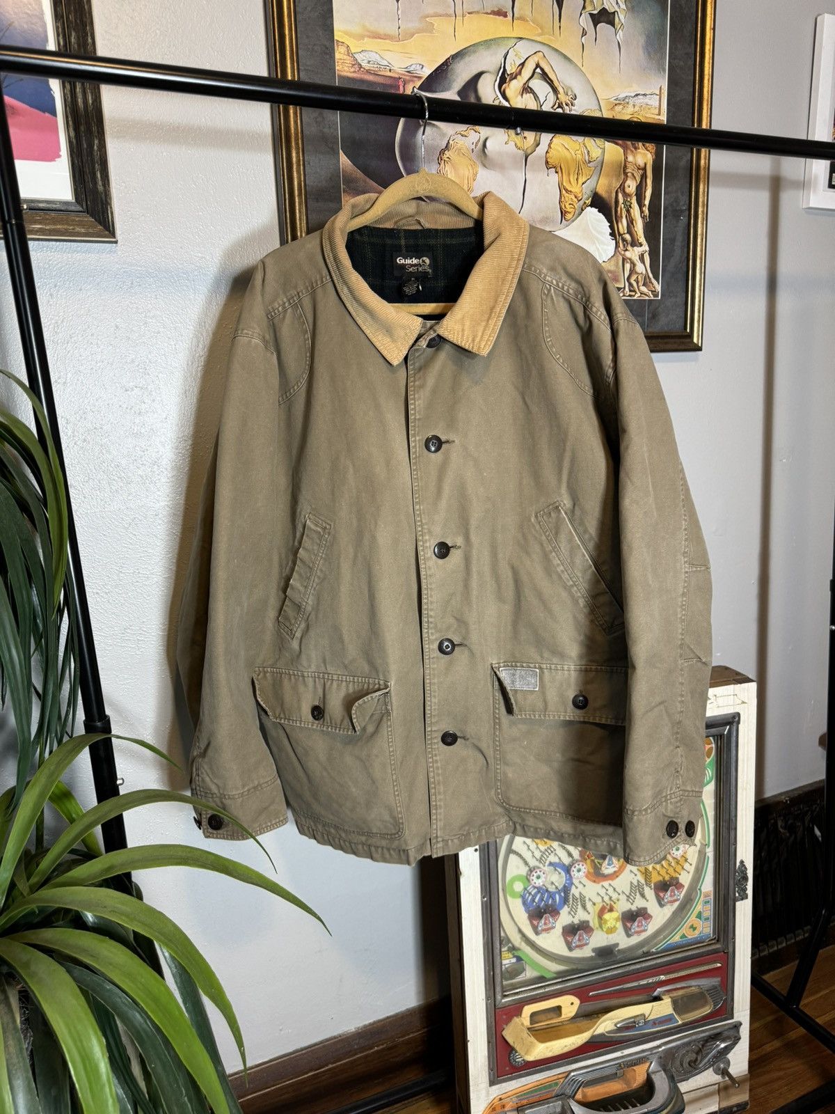 Vintage Vintage Plaid Lined Chore Jacket Size US XL / EU 56 / 4 - 1 Thumbnail