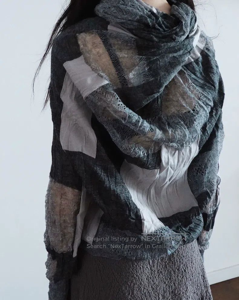 Junya Watanabe Junya Watanabe Twisted pleat cardigan Size S / US 4 / IT 40 - 2 Thumbnail