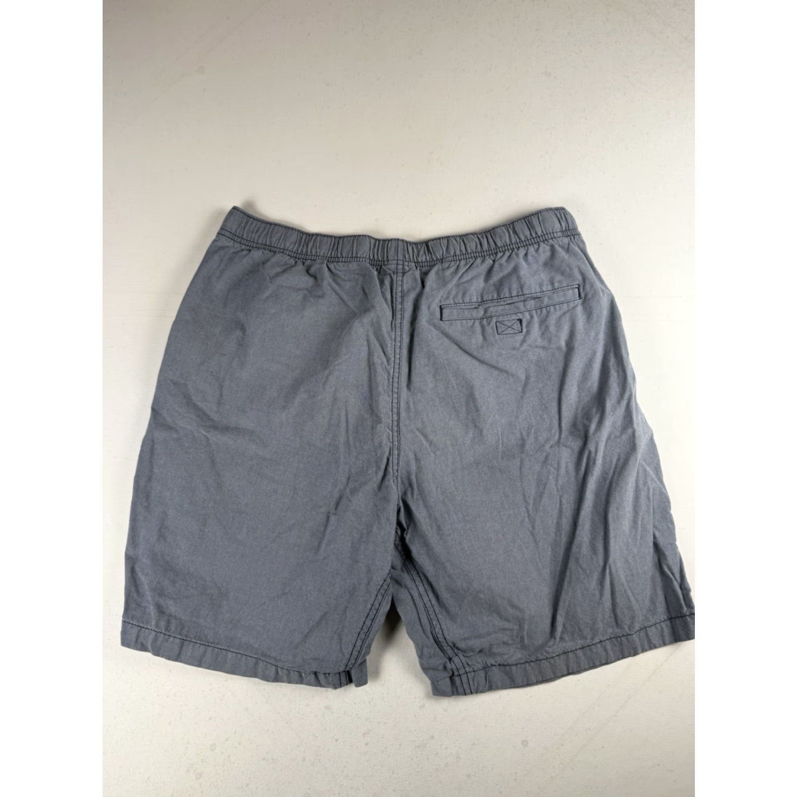 Eddie Bauer Eddie Bauer Cargo Shorts Mens L Belted Blue Nylon Outdoor Hiking Cargo Pocket Regular Color Blue Size US 33 - 8 Thumbnail
