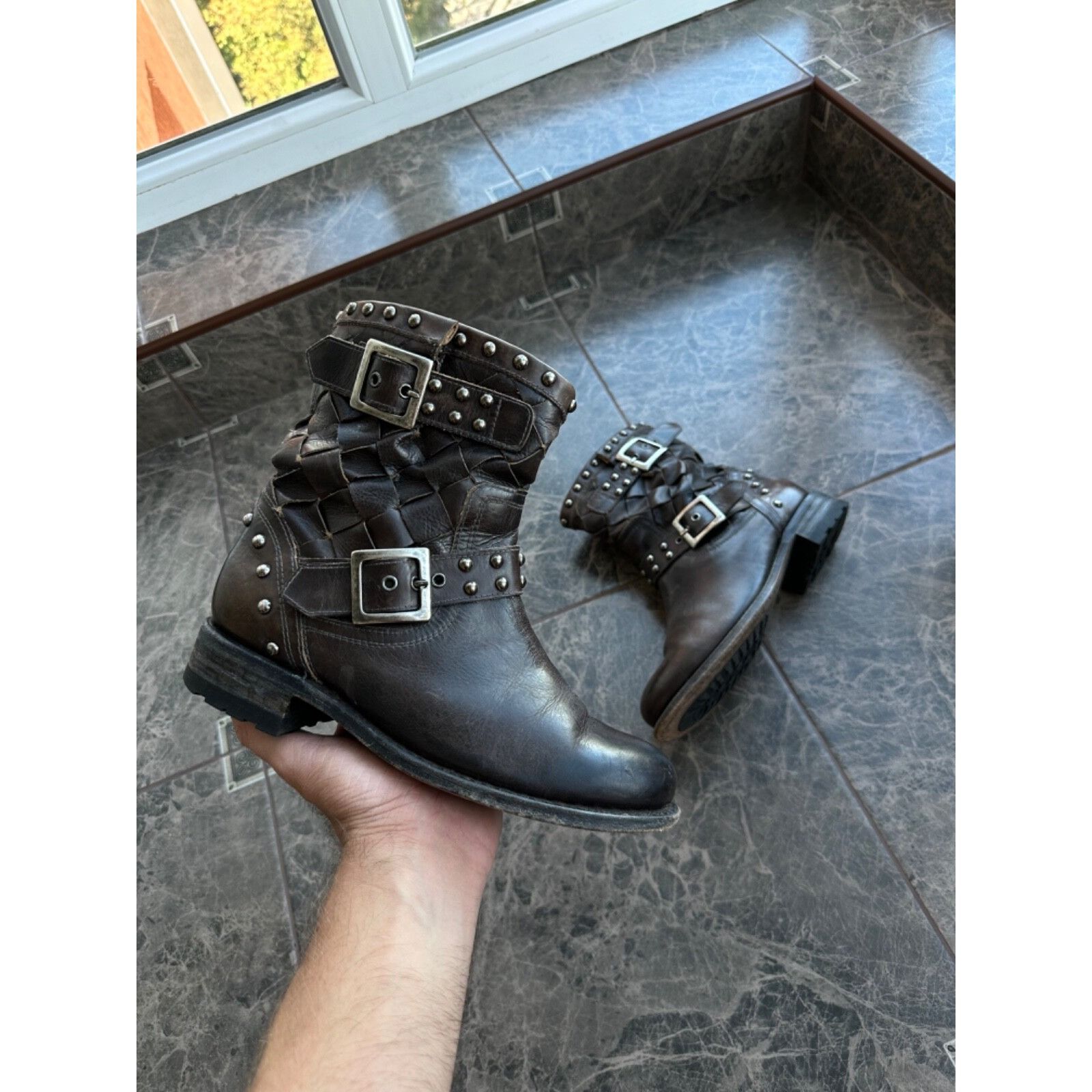 Sendra VTG Sendra Woman Leather Boots 37 Sz 6.5 US Size US 6.5 / IT 36.5 - 1 Thumbnail