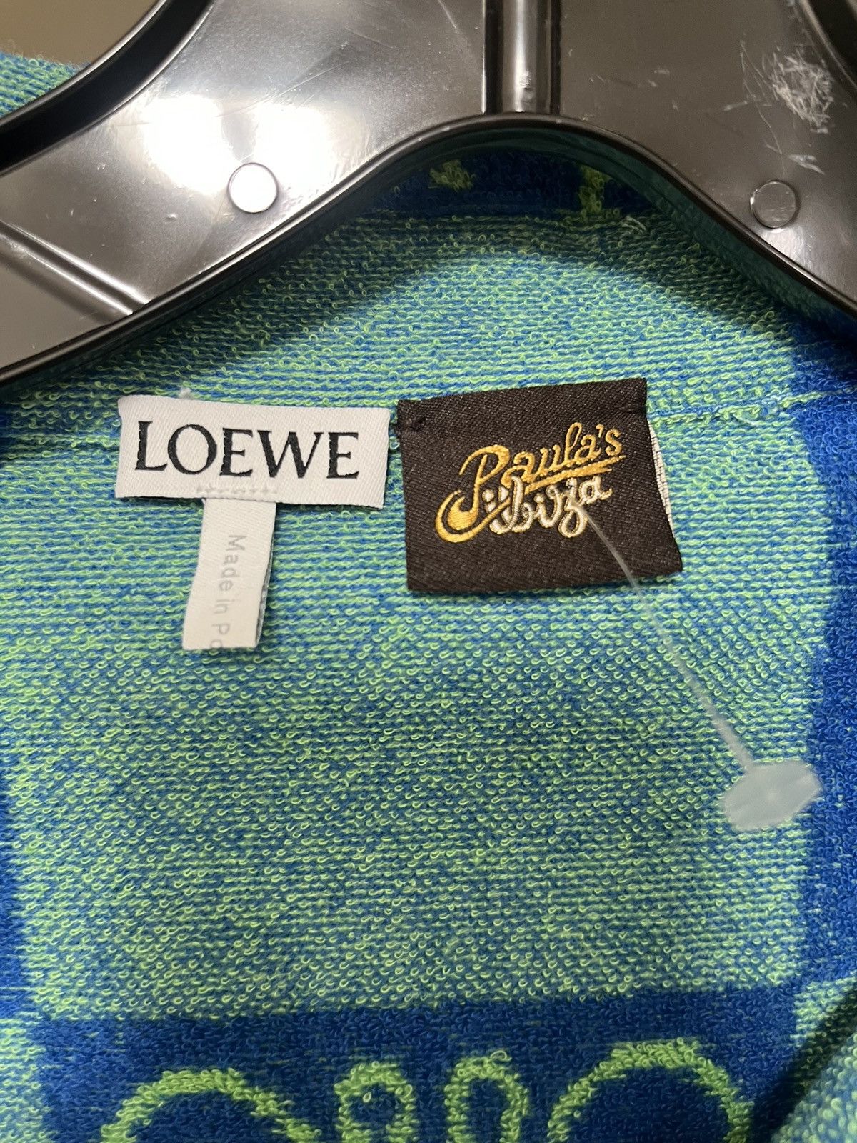 Loewe Loewe Towel Short Sleeve Shirt Sz L Size US L / EU 52-54 / 3 - 3 Thumbnail