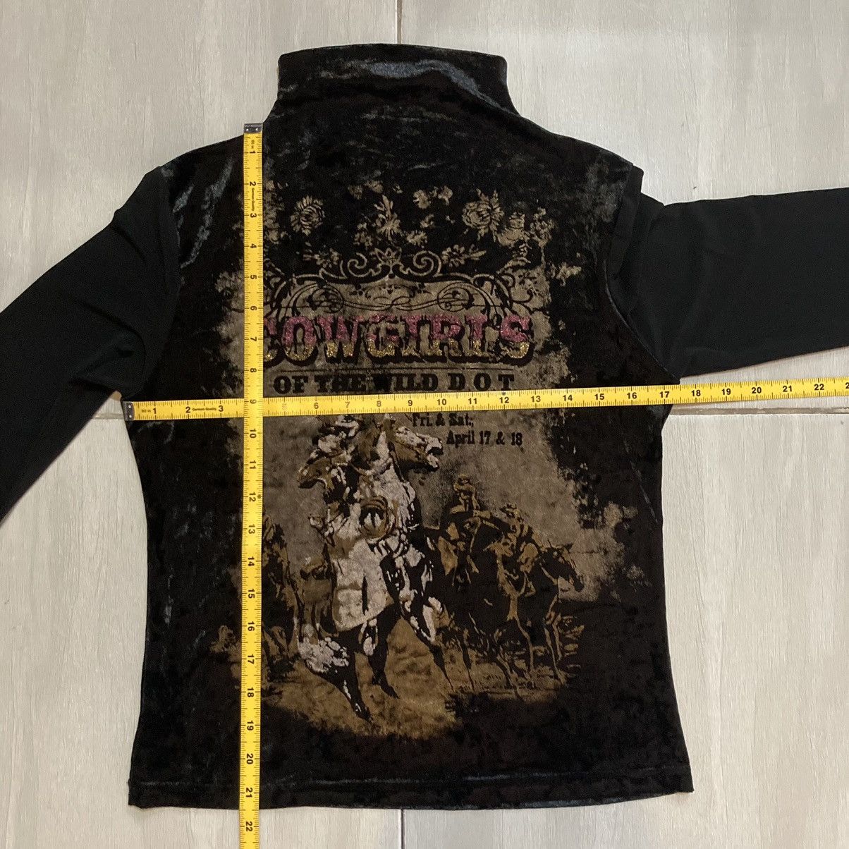 Vintage Cowgirls Wild One Dot Highneck Longsleeves Size S / US 4 / IT 40 - 17 Thumbnail