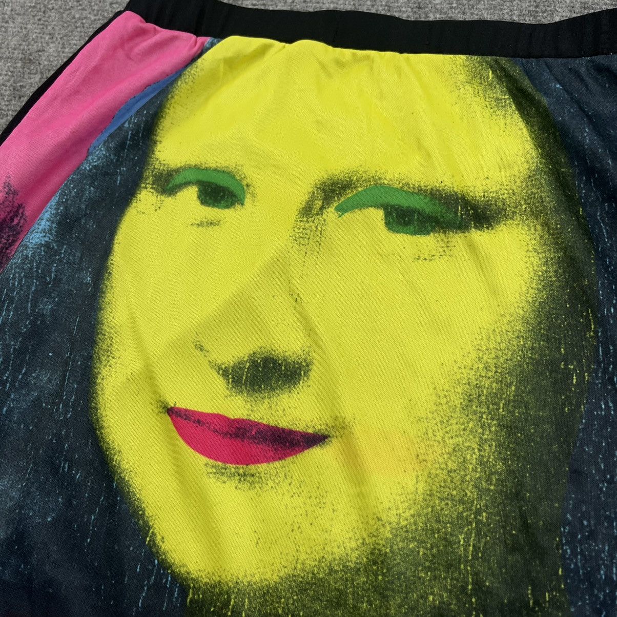 Designer × Tripp NYC Vintage 90s Tripp NYC Monalisa Potrait Pop Art Made In Usa Size 24" / US 00 / IT 34 - 6 Thumbnail