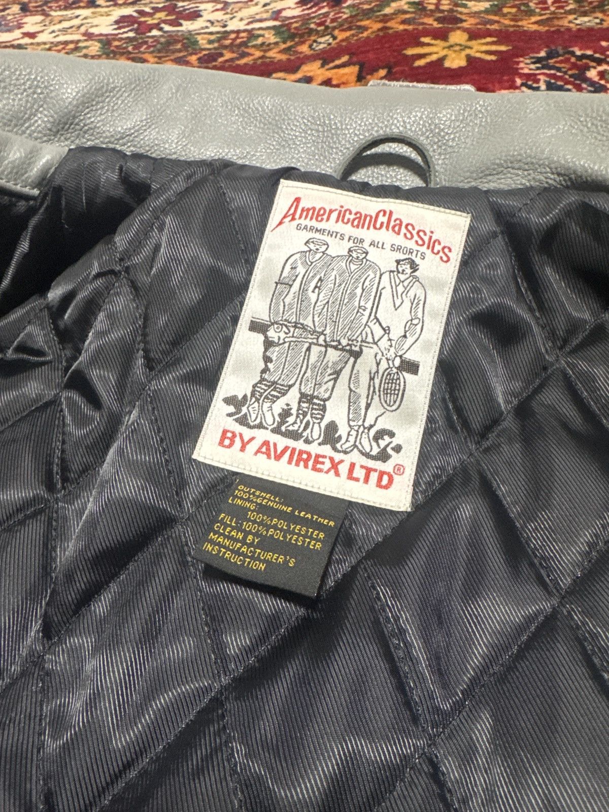Palace PALACE AVIREX LEATHER JACKET Size US M / EU 48-50 / 2 - 10 Thumbnail