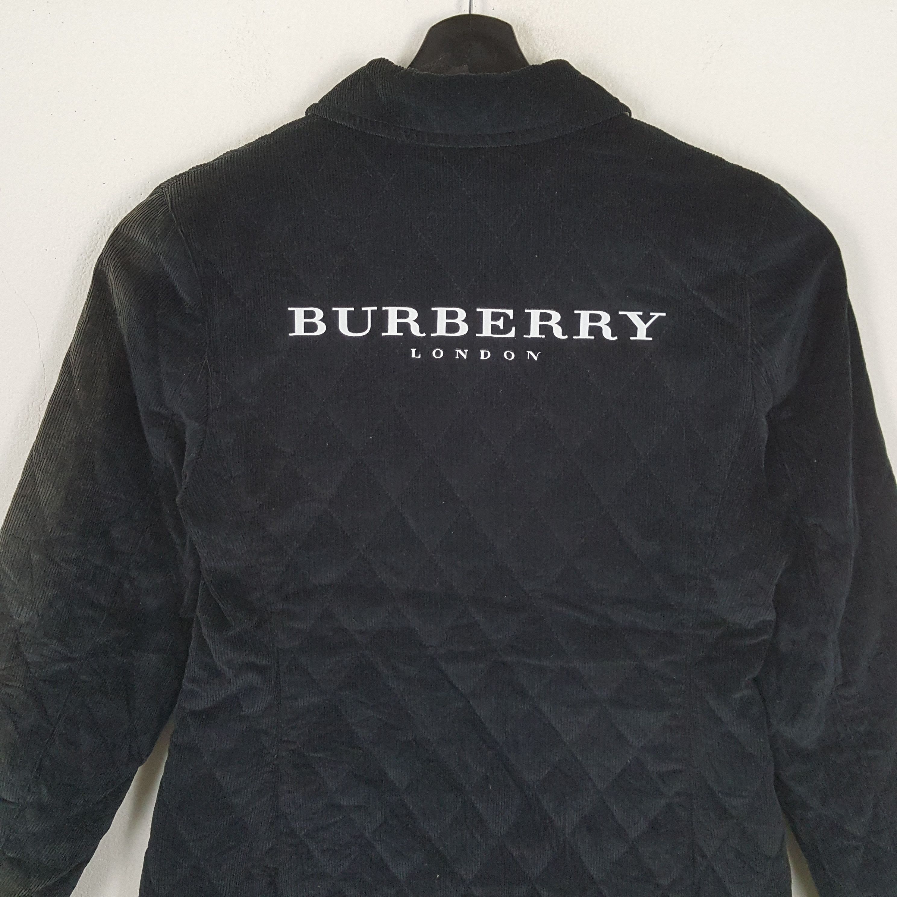 Burberry × Vintage BURBERRY LONDON Fashion Winter Style Custom Art Jacket Size US S / EU 44-46 / 1 - 2 Thumbnail