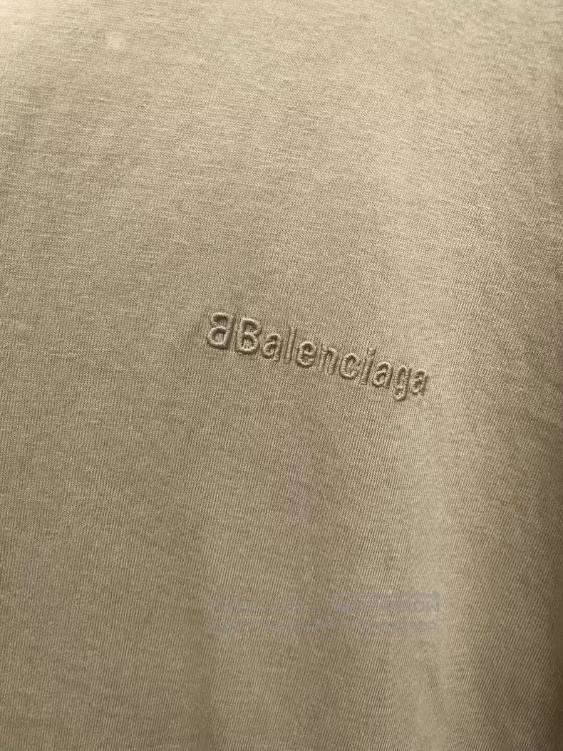 Balenciaga Balenciaga Solid color logo casual short-sleeve T-shirt Size US XS / EU 42 / 0 - 5 Thumbnail