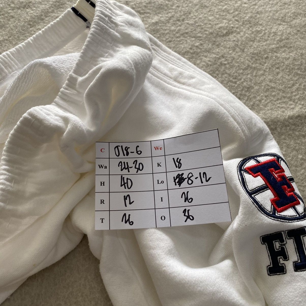 Fila × Japanese Brand × Vintage Fila Embroidered Logo Jogger Pants w28-30 Size 30" / US 8 / IT 44 - 6 Thumbnail