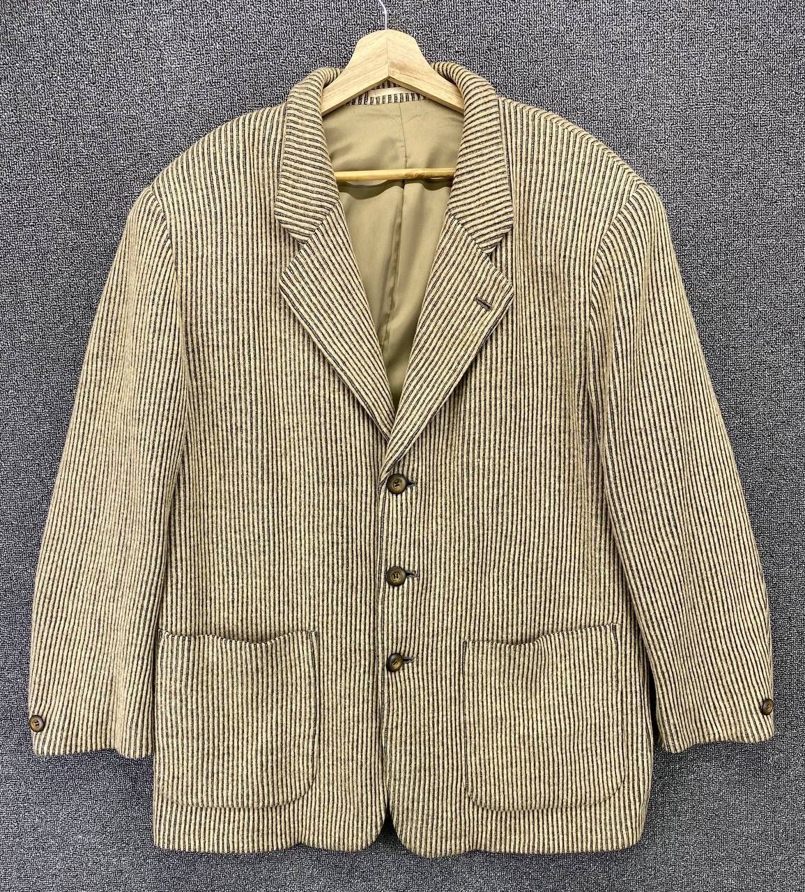 Lanvin Vintage Lanvin Paris Corduroy Coat Jacket Size US L / EU 52-54 / 3 - 1 Thumbnail