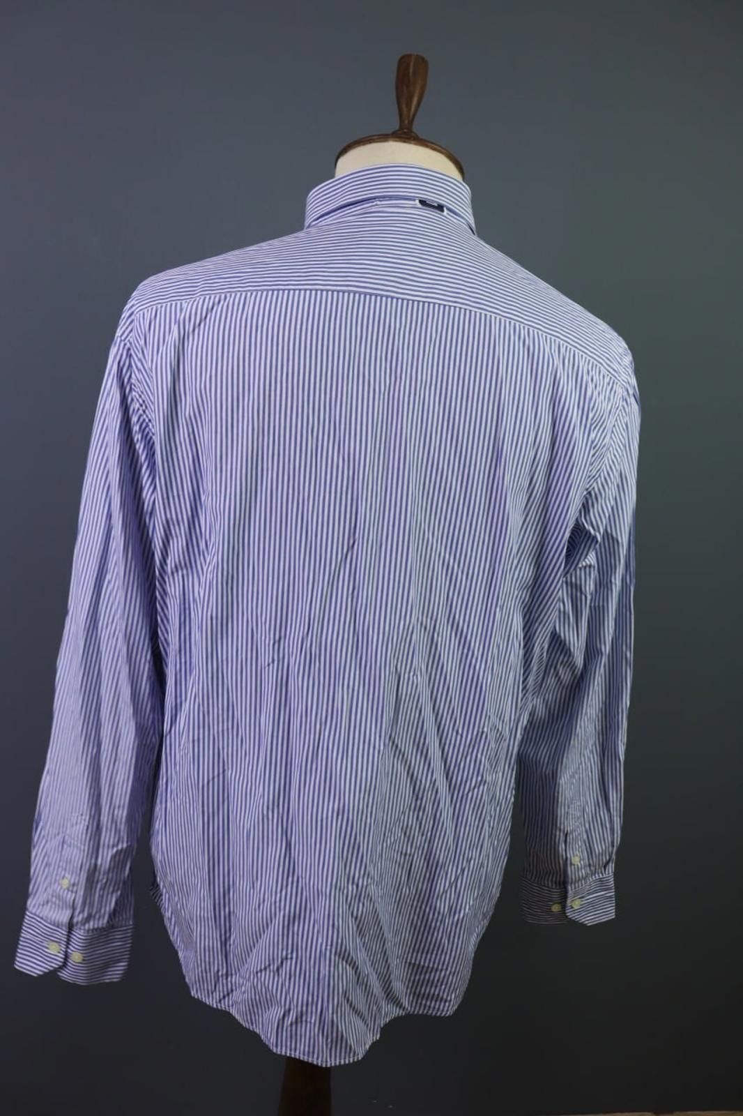 La Martina La Martina Buenos Aires Blue Striped Button Shirt Size XXL Size US XXL / EU 58 / 5 - 12 Thumbnail