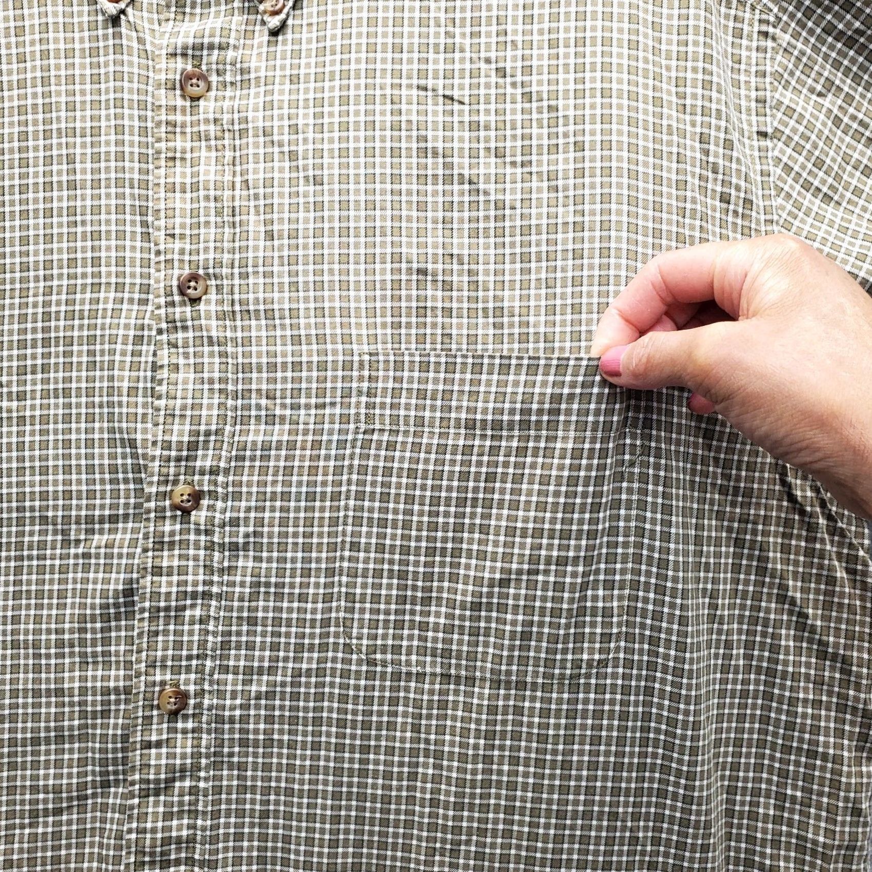 Eddie Bauer Eddie Bauer Flannel Shirt Mens XLT Multi Check Long Sleeve Collared Button-Down: Mens Size XLT: Multicolor Check Flannel Shirt Size US XL / EU 56 / 4 - 5 Thumbnail