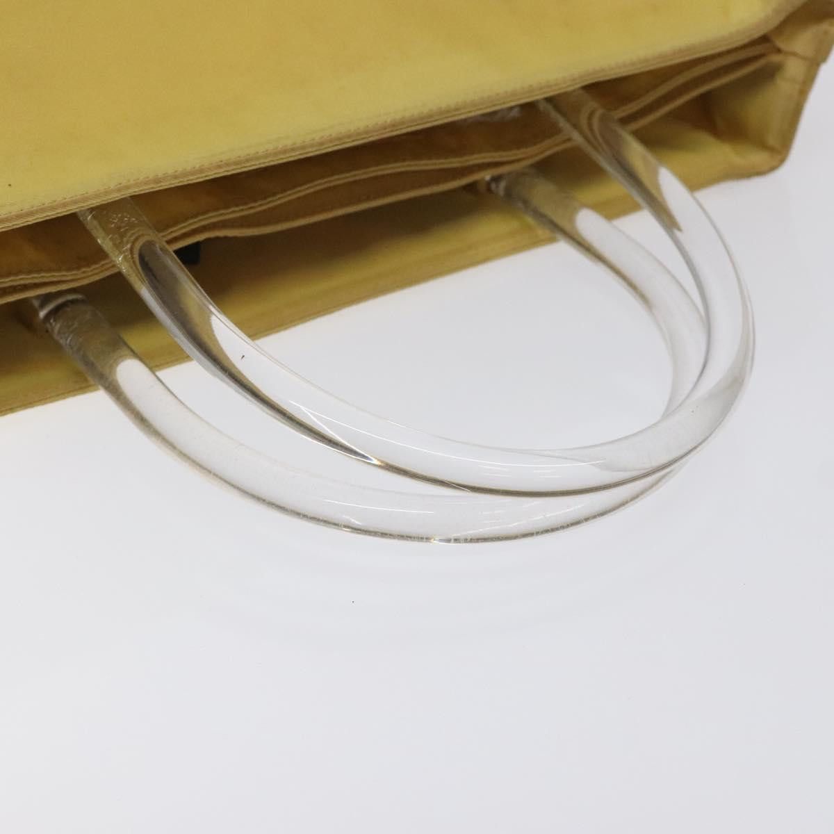 Prada PRADA Hand Bag Nylon Yellow Silver Size ONE SIZE - 7 Thumbnail