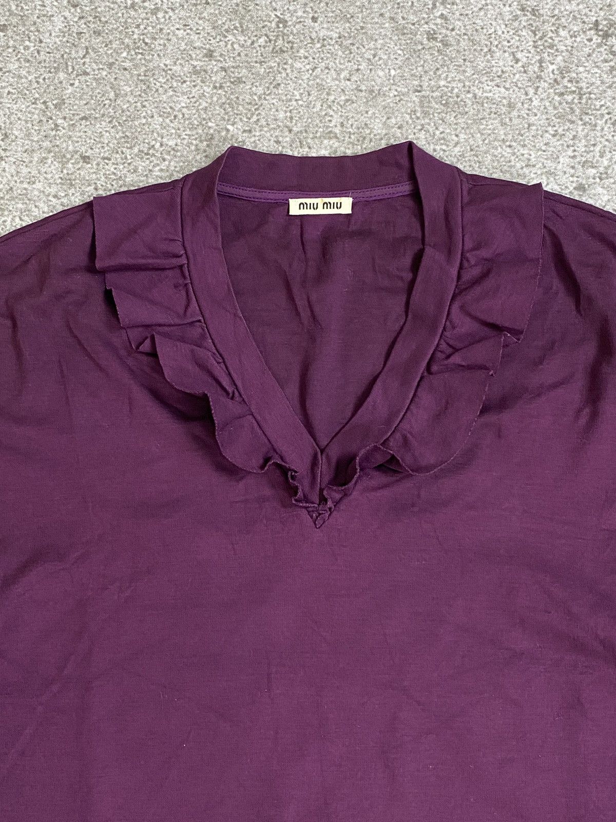 Miu Miu Miu Miu Blouses Size XS / US 0-2 / IT 36-38 - 2 Thumbnail