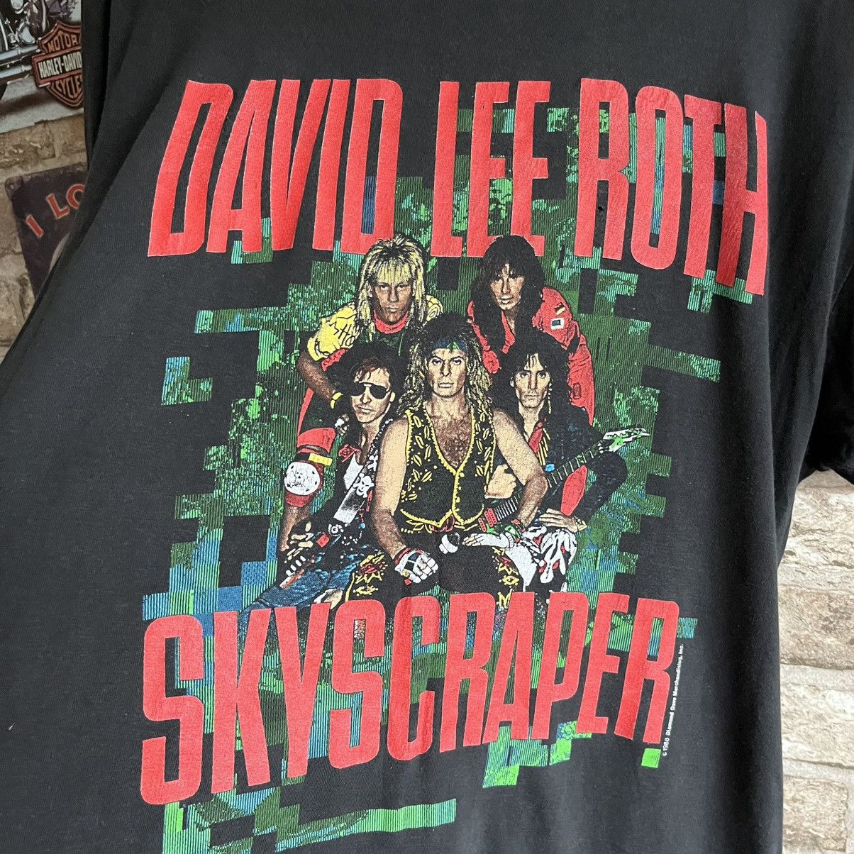 Band Tees × Vintage David Lee Roth Skyscraper 1988 vintage band tee Size US L / EU 52-54 / 3 - 4 Thumbnail