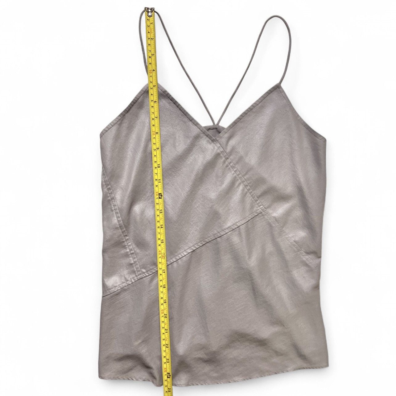 Armani Exchange Armani Exchange Satin Cami Top (Size XS) Size XS / US 0-2 / IT 36-38 - 3 Thumbnail