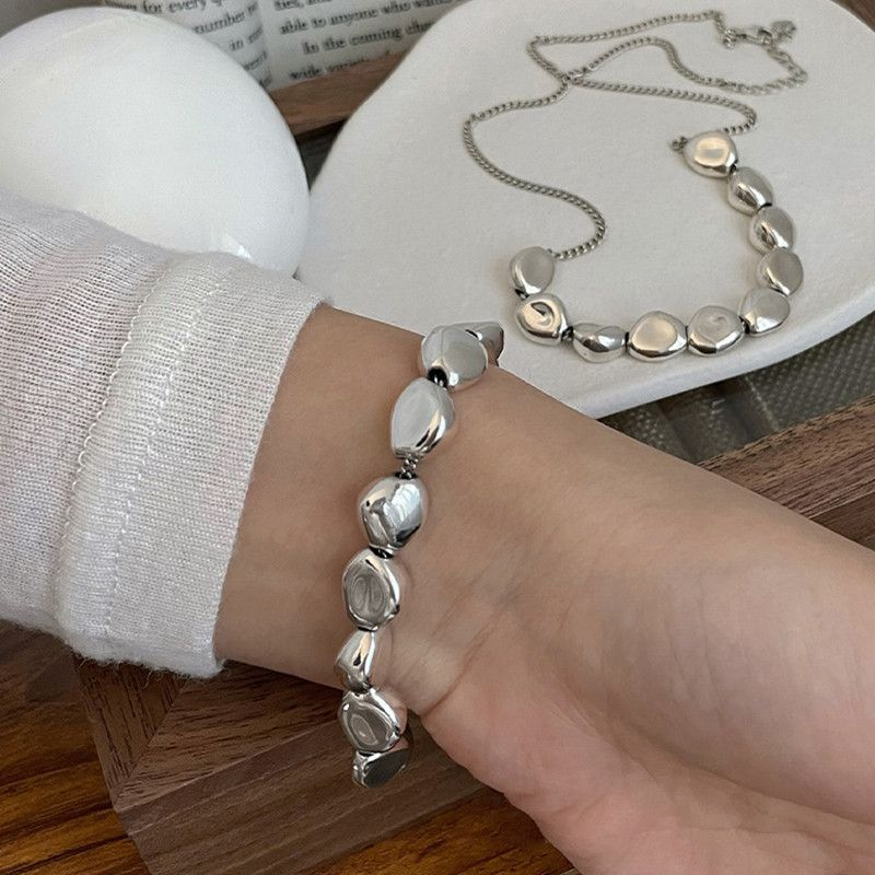Jewelry Vintage Handmade Chain Bracelet Size ONE SIZE - 1 Thumbnail