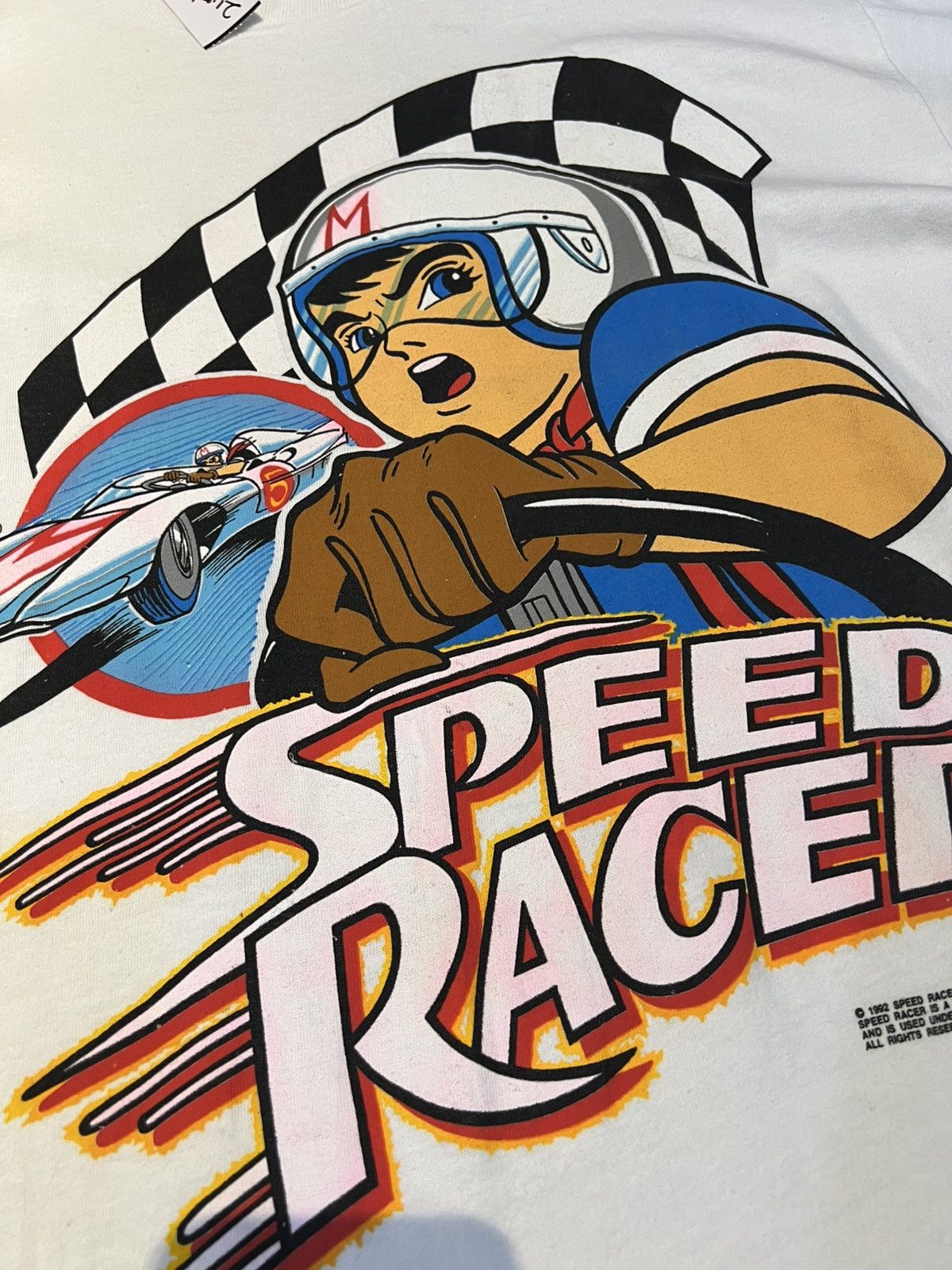 Anime Vintage Speed Racer Anime Tee 90s Shirt Size US L / EU 52-54 / 3 - 2 Thumbnail