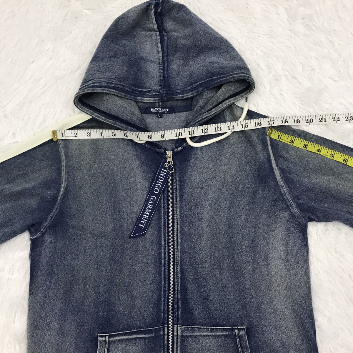 Indigo Baycrest usability and stylish indigo hoodie Size US M / EU 48-50 / 2 - 7 Thumbnail