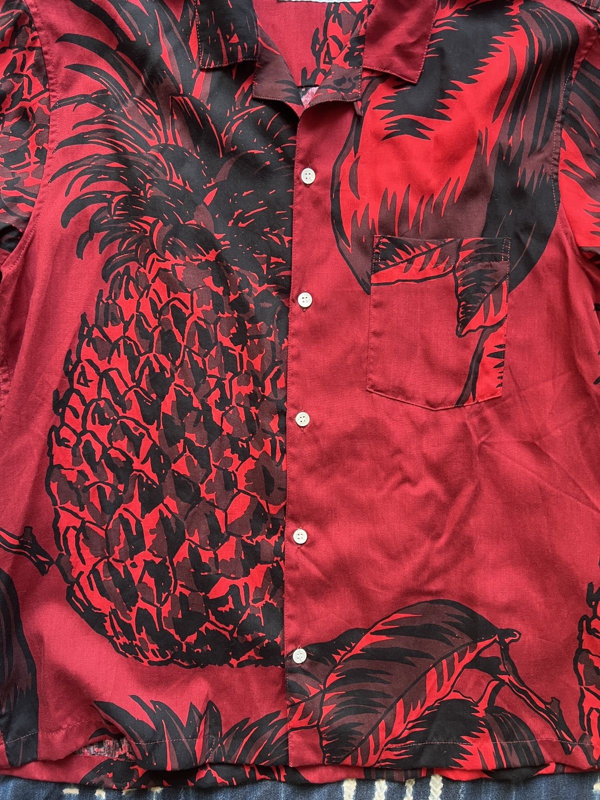 Japanese Brand Nomarhythm Textile Japan Pineapple Shirt Size US L / EU 52-54 / 3 - 4 Thumbnail