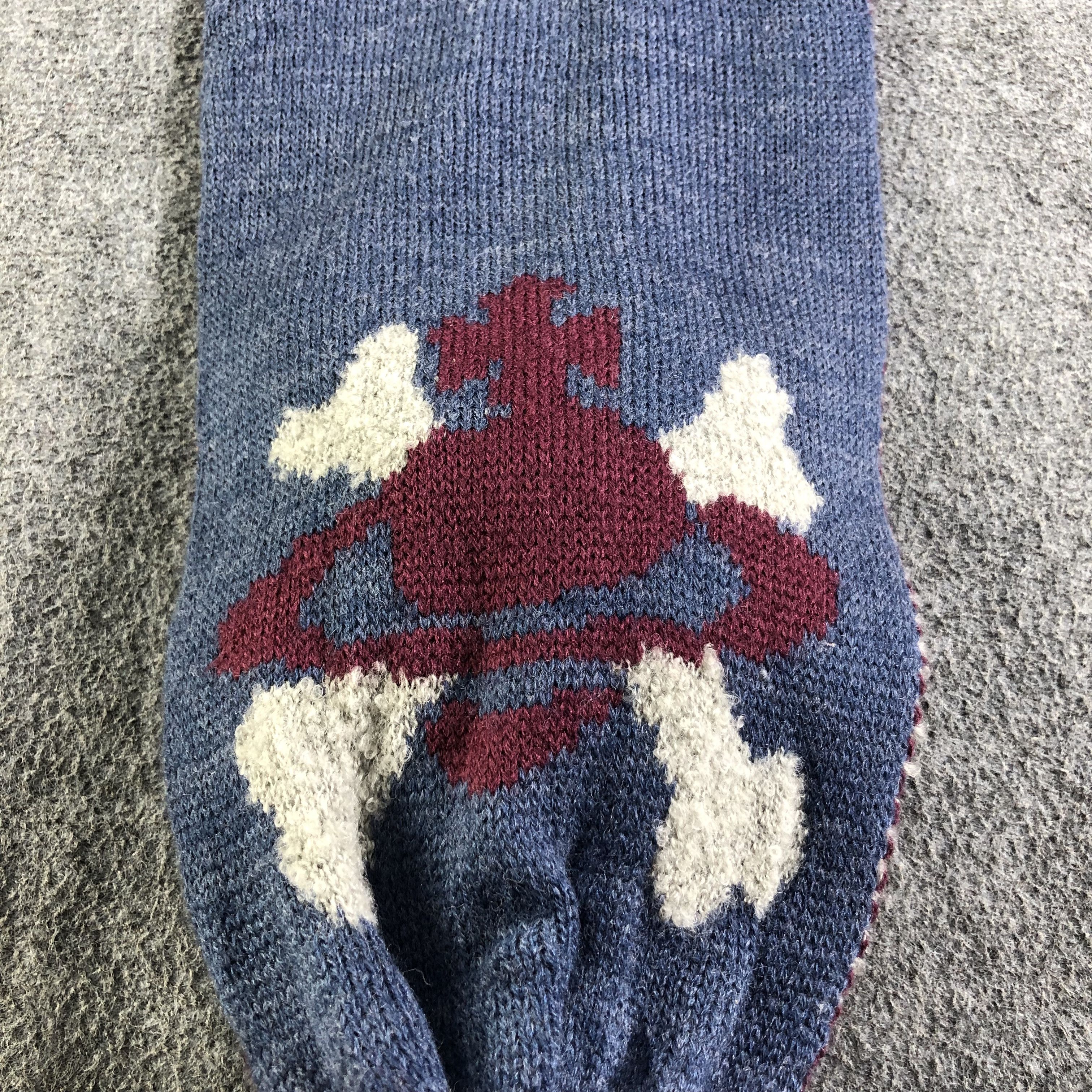 Vivienne Westwood Vivienne Westwood Bobbles Skull Scarf Muffler Skull V2112 Size ONE SIZE - 4 Thumbnail