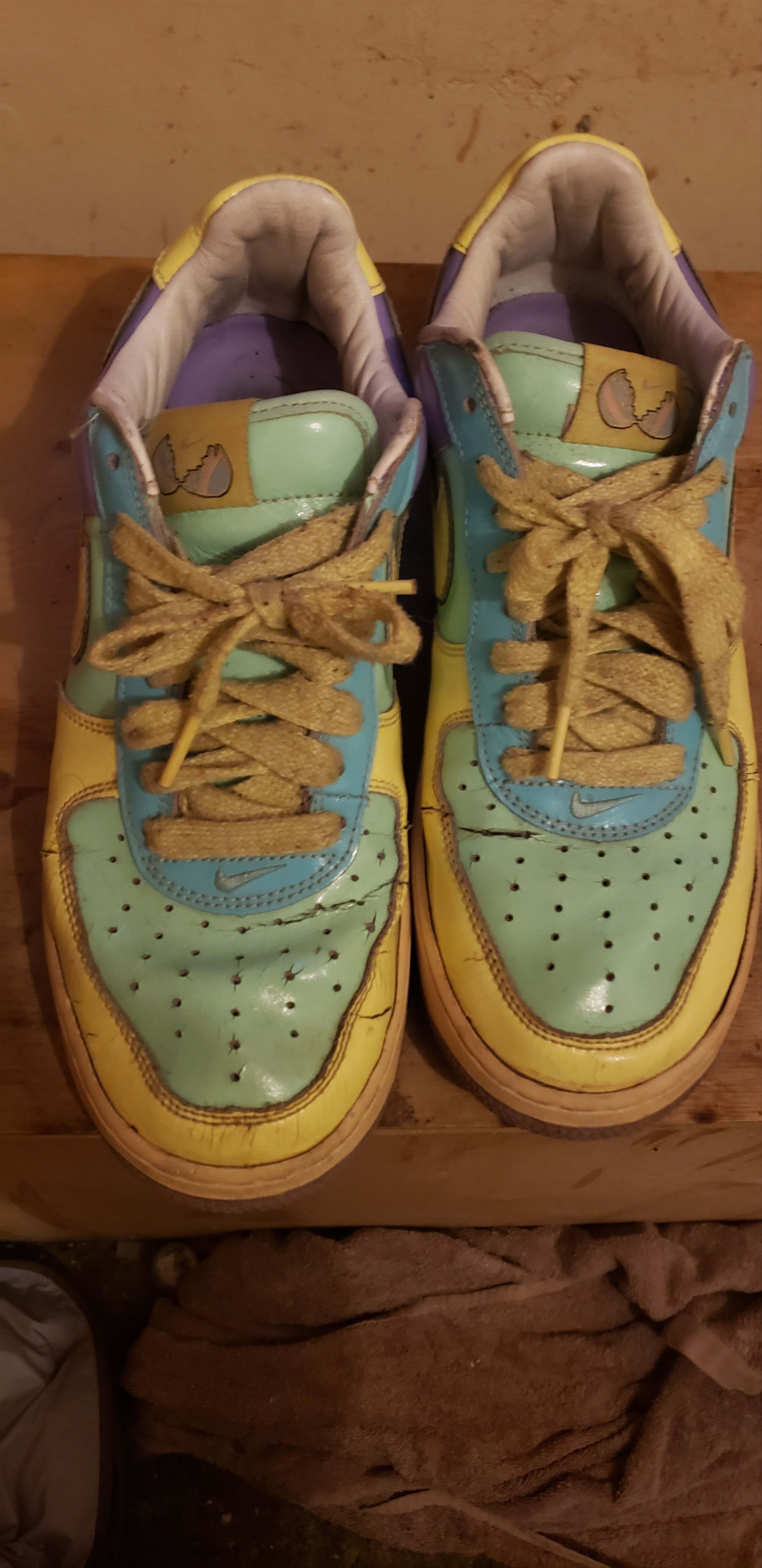 Nike 2006 Easter Air Force 1s Size US 8.5 / EU 41-42 - 1 Thumbnail