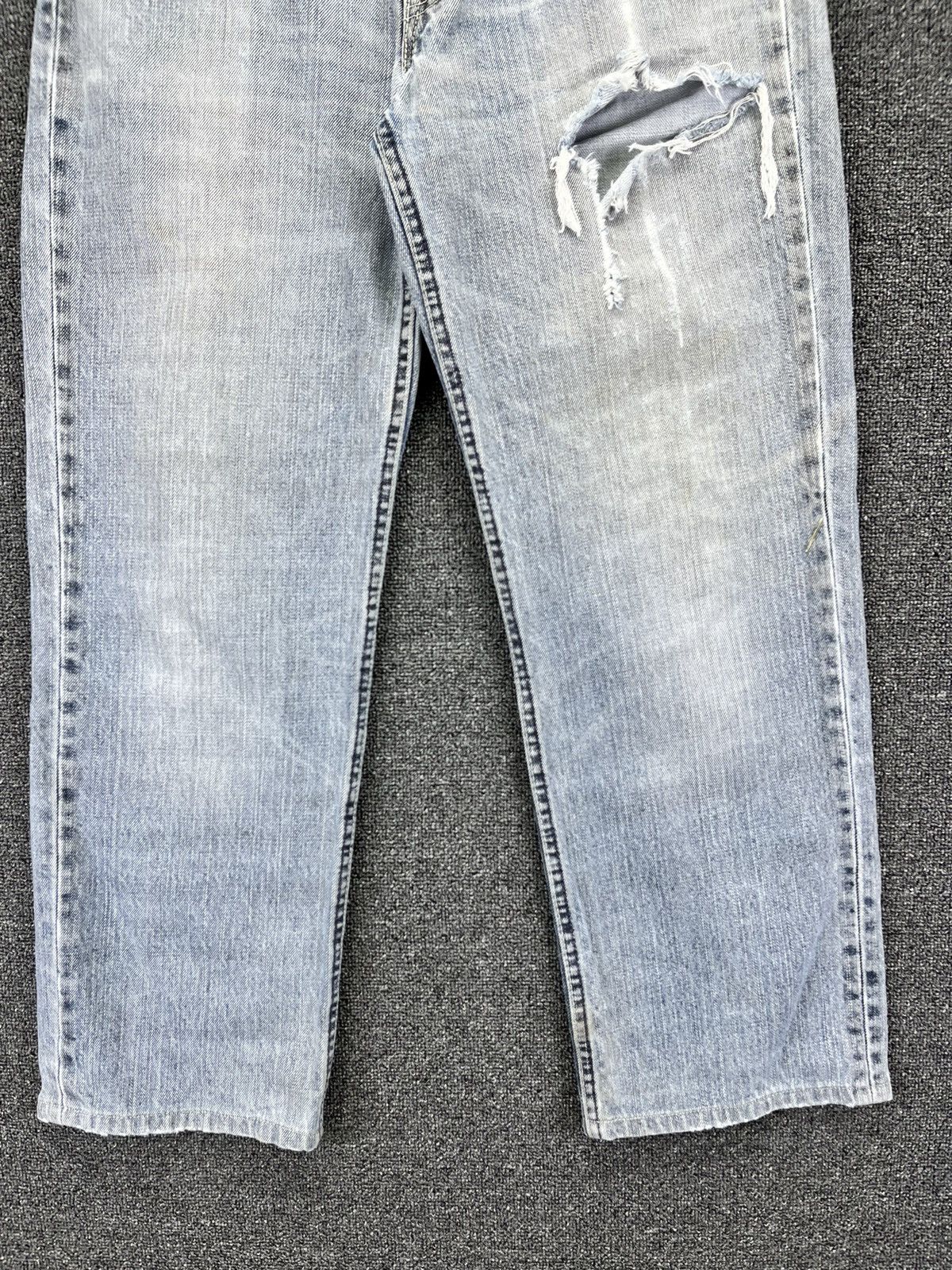 Levi's Vintage 90s Levi's Trashed Jeans Denim Pants Size US 31 - 3 Thumbnail