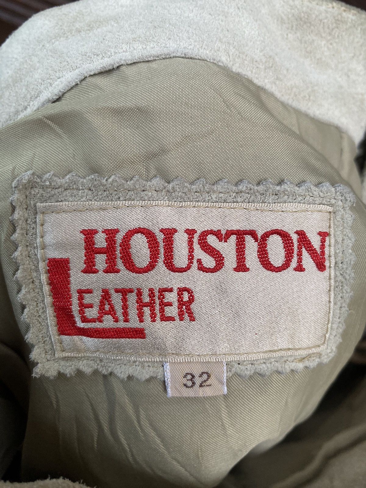 Branded Leather Vintage 90s Houston Real Leather Suede Pants Size US 32 / EU 48 - 7 Thumbnail