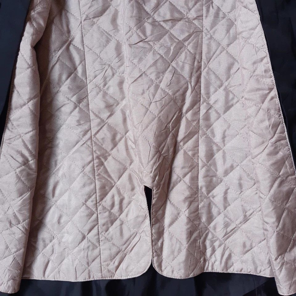 Dezert Dezert + Femme Trench Coat Jacket Women size 11AR Black Size S / US 4 / IT 40 - 12 Thumbnail