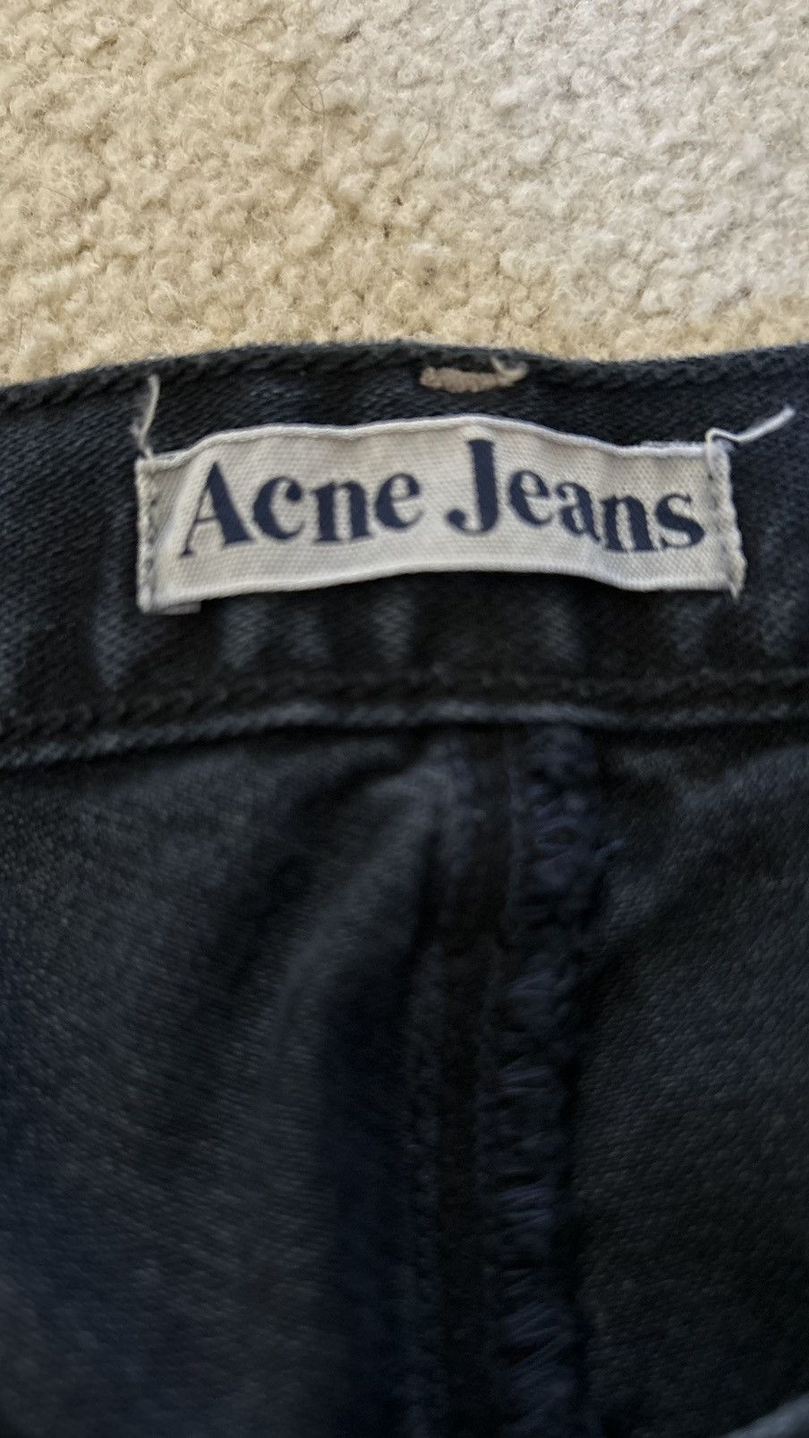 Acne Studios Acne Studios Max Blackness Jeans Size US 31 - 8 Thumbnail