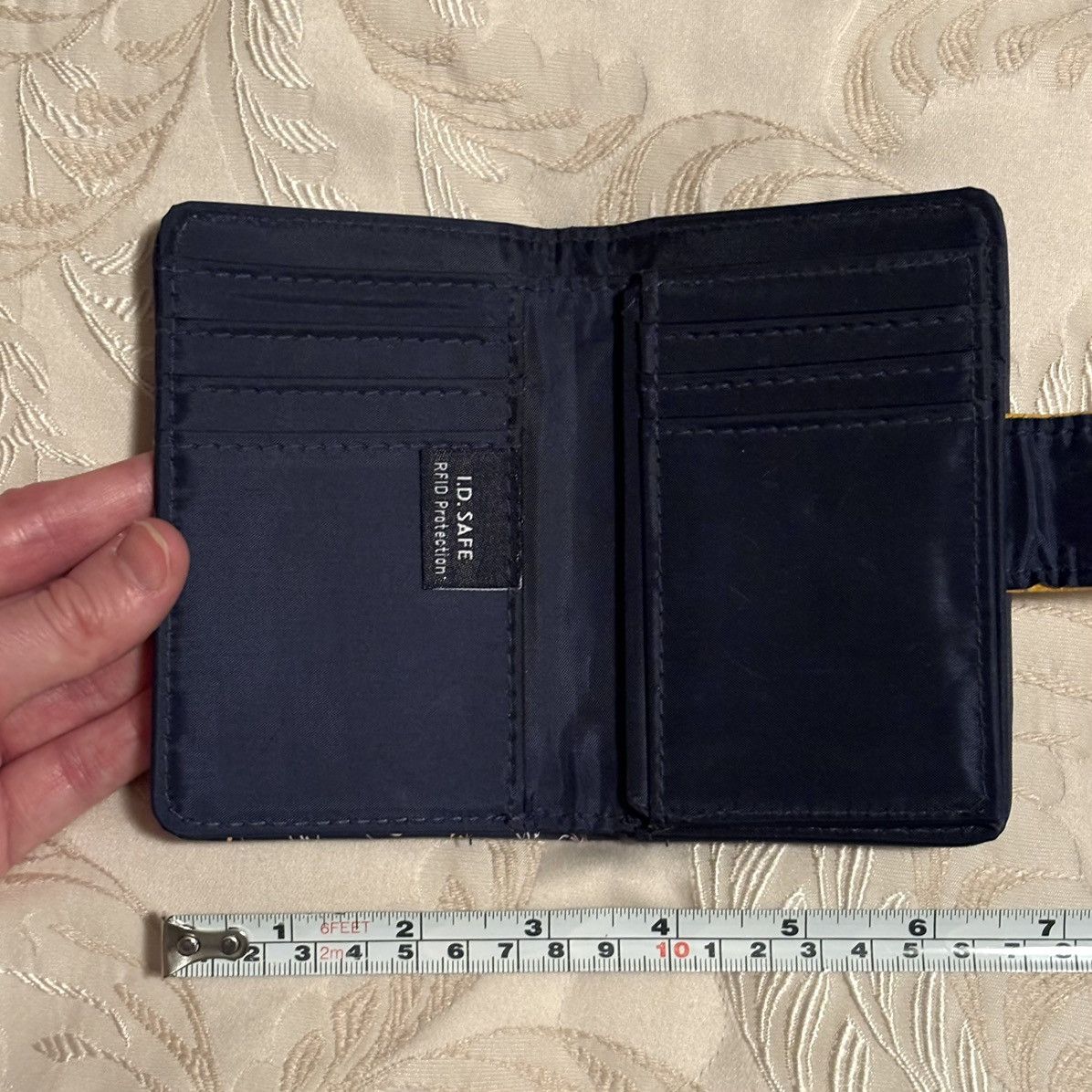 Nautica × Vintage Nautica Snap Button Wallet Leather Billfold Zip RFID Size ONE SIZE - 3 Thumbnail