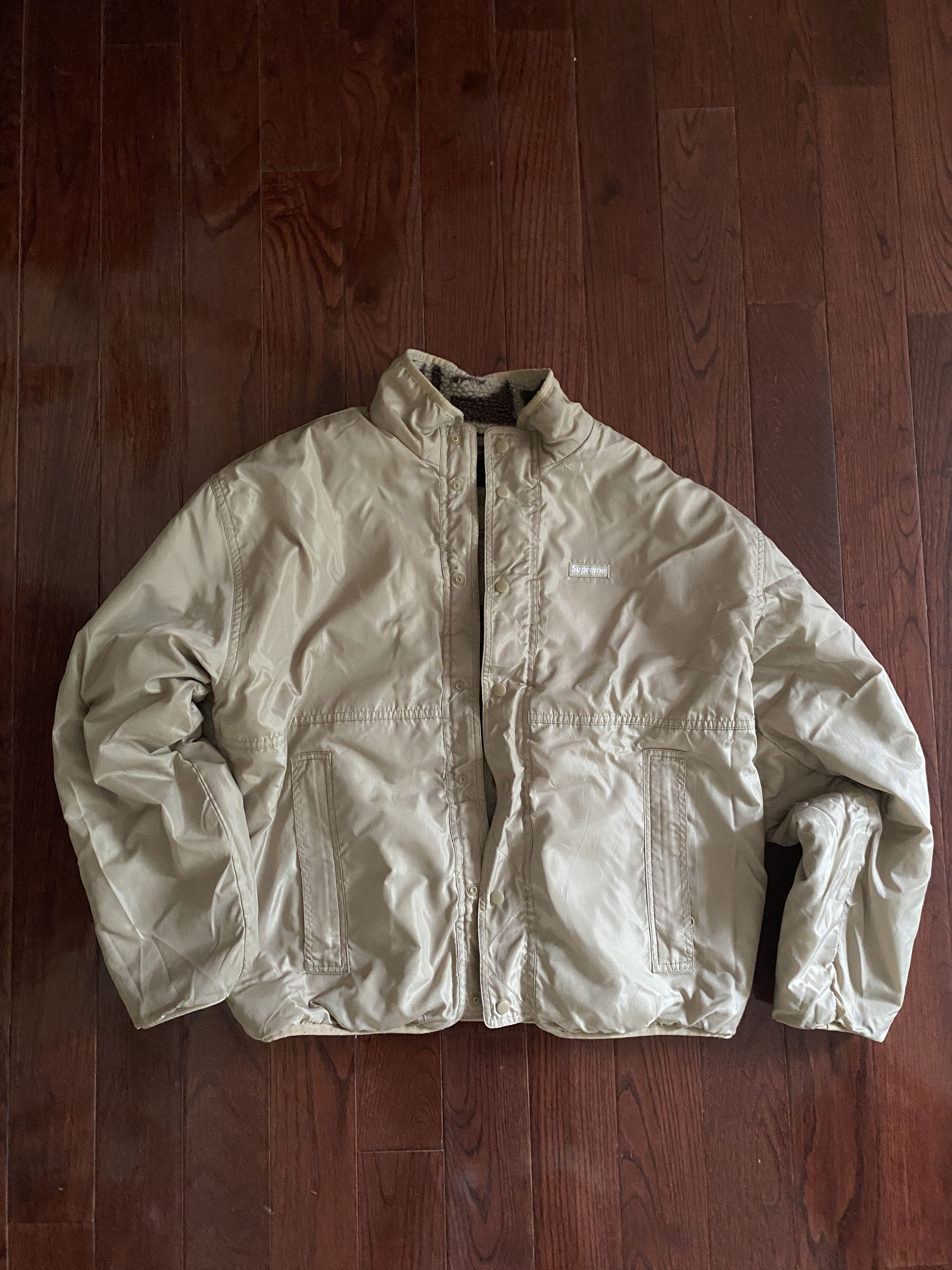 Supreme Geo Reversible WINDSTOPPER Fleece Jacket FW22 Size US S / EU 44-46 / 1 - 3 Thumbnail